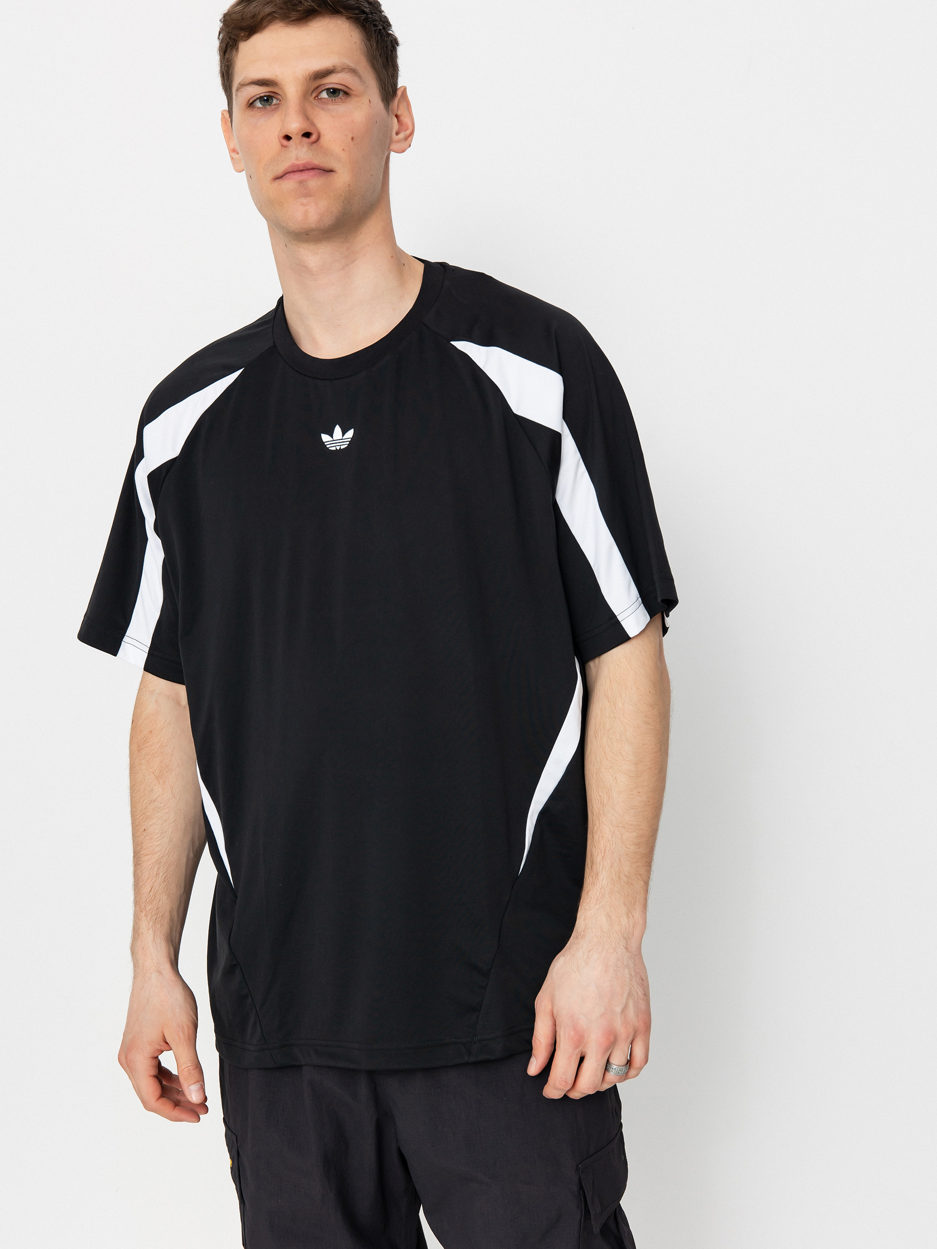 Тениска adidas Tgst Jersey (black/white)