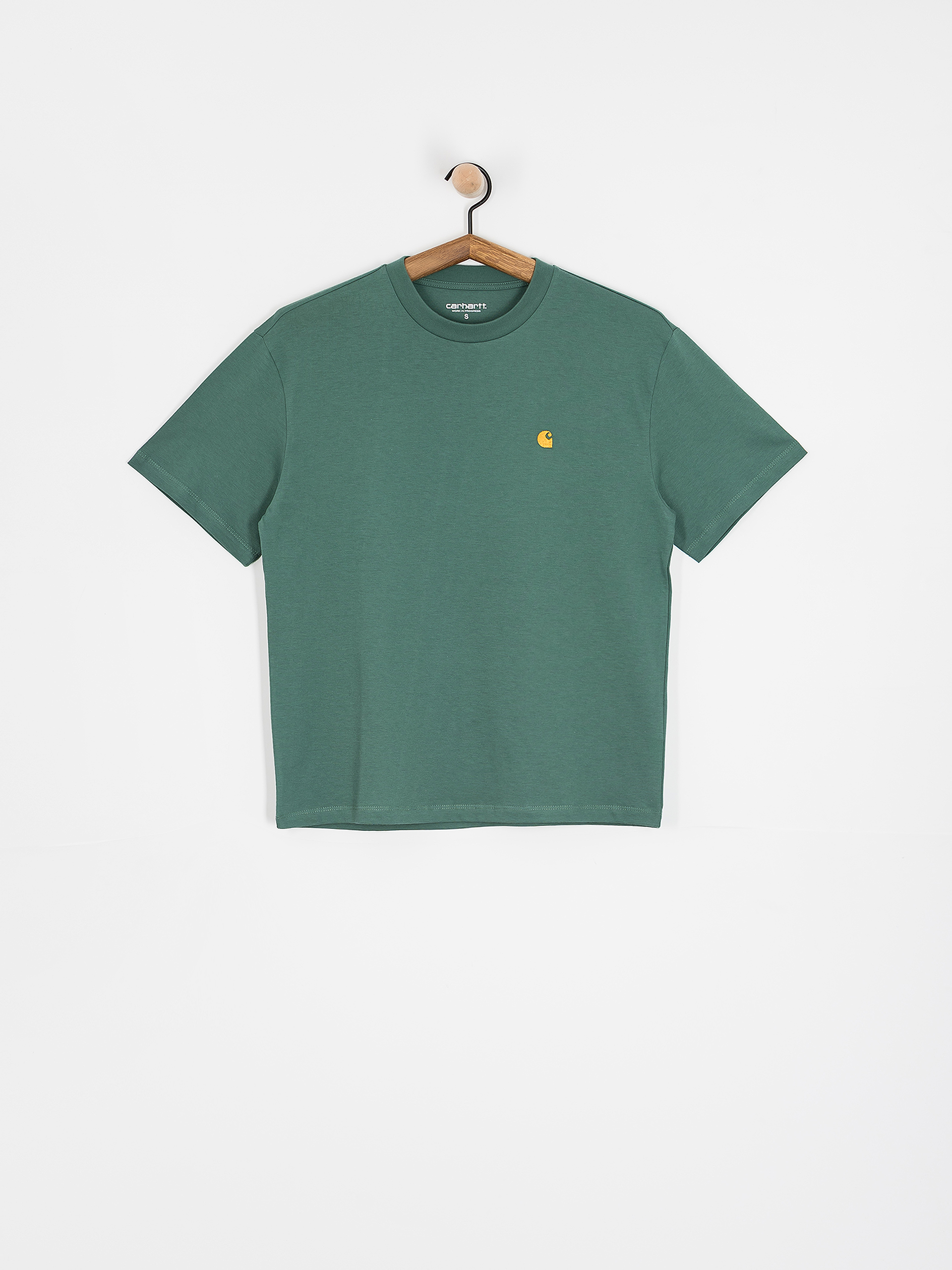 Тениска Carhartt WIP Chase Wmn (silver pine/gold)