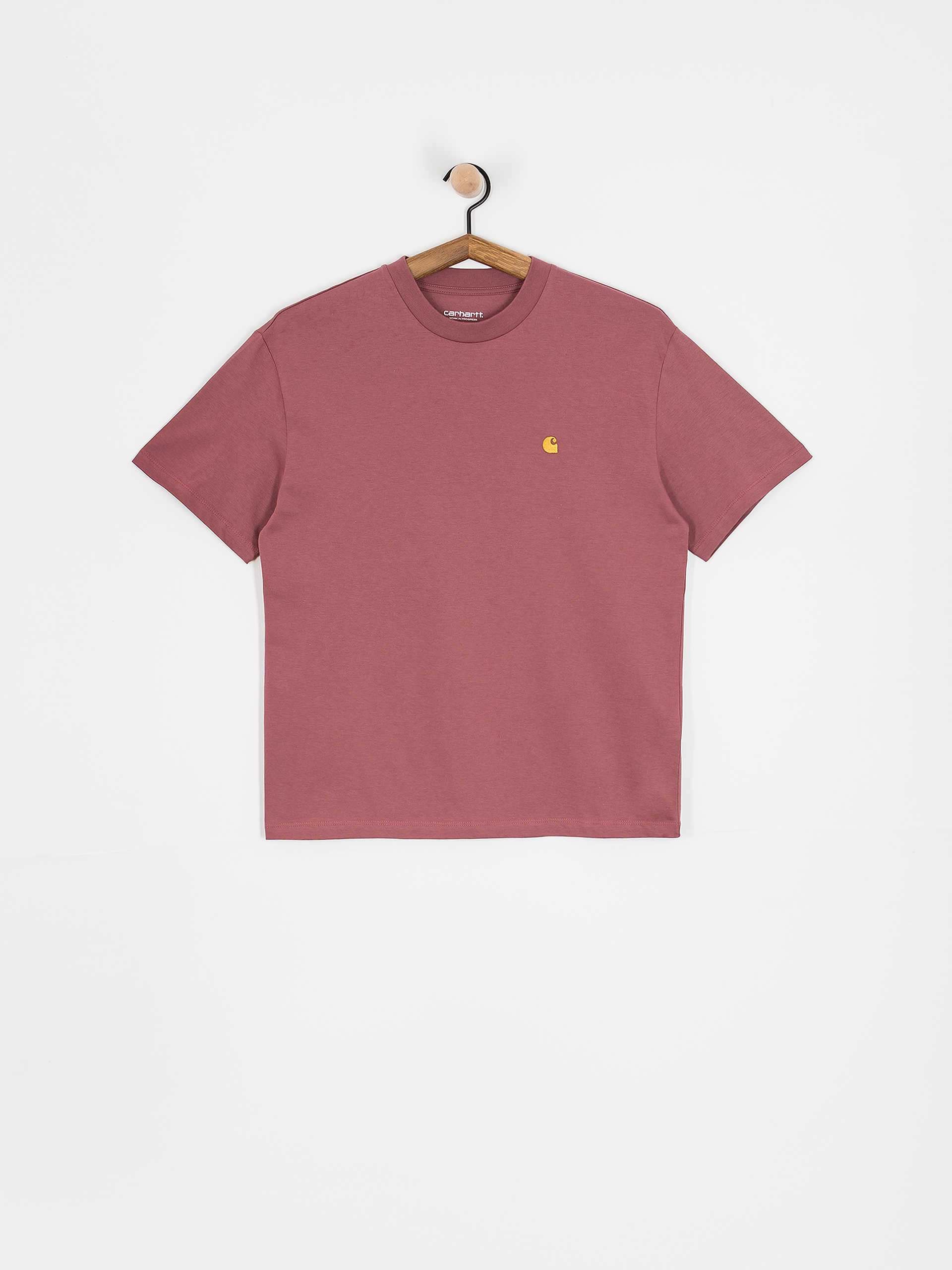 Тениска Carhartt WIP Chase Wmn (dusky pink/gold)