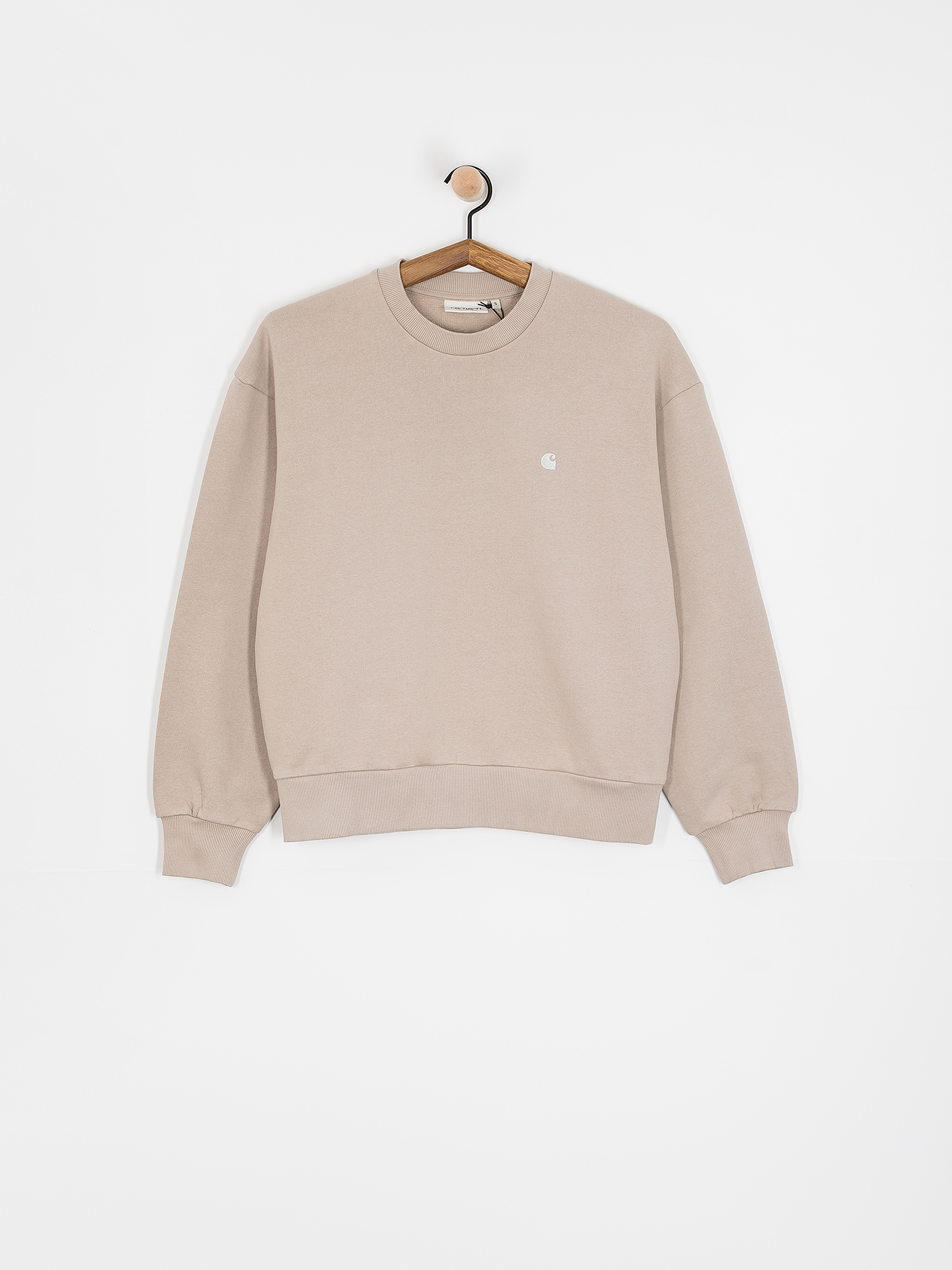 Суитшърт Carhartt WIP Casey Wmn (dusky beige/silver)