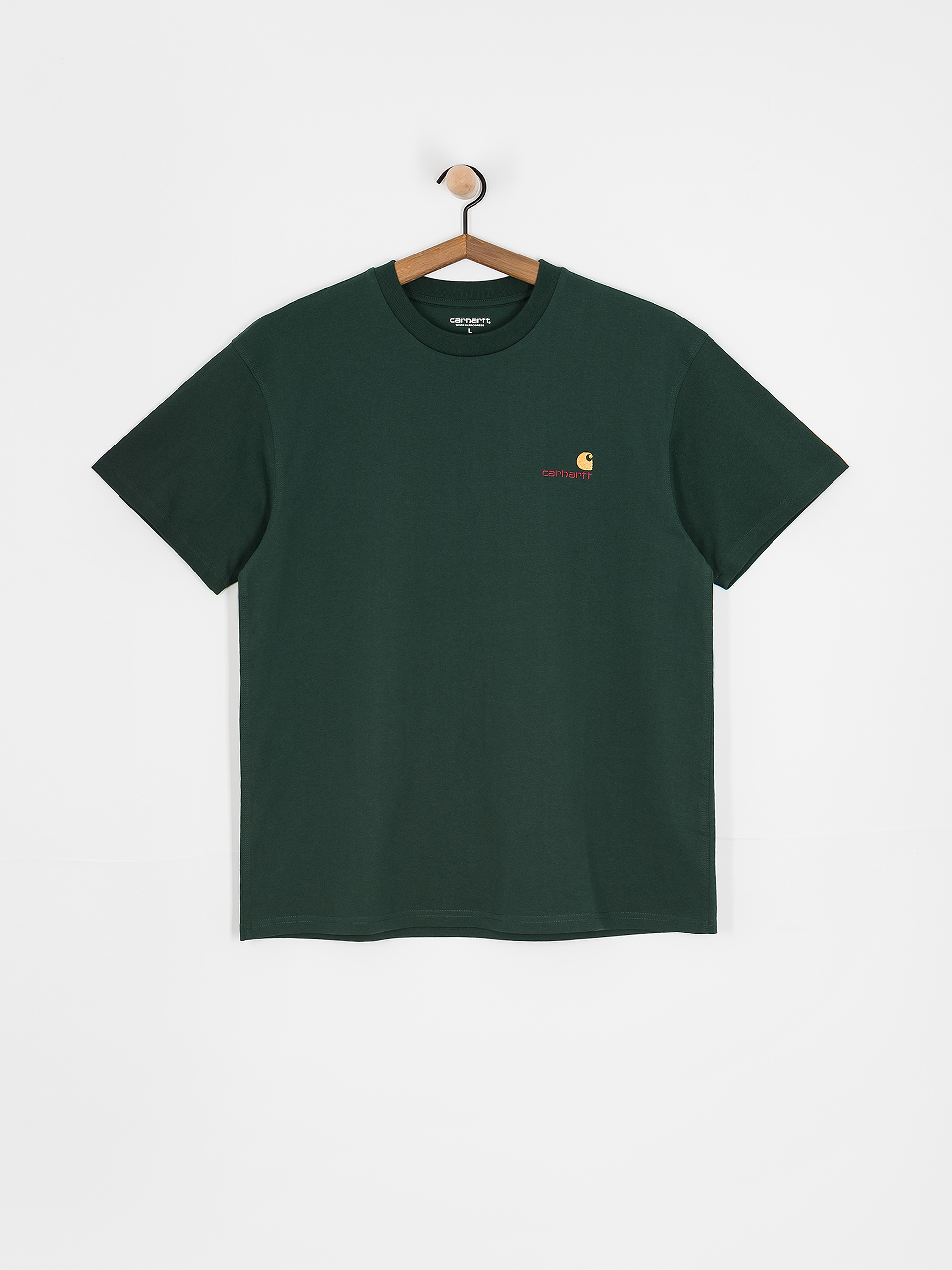 Тениска Carhartt WIP American Script (conifer)