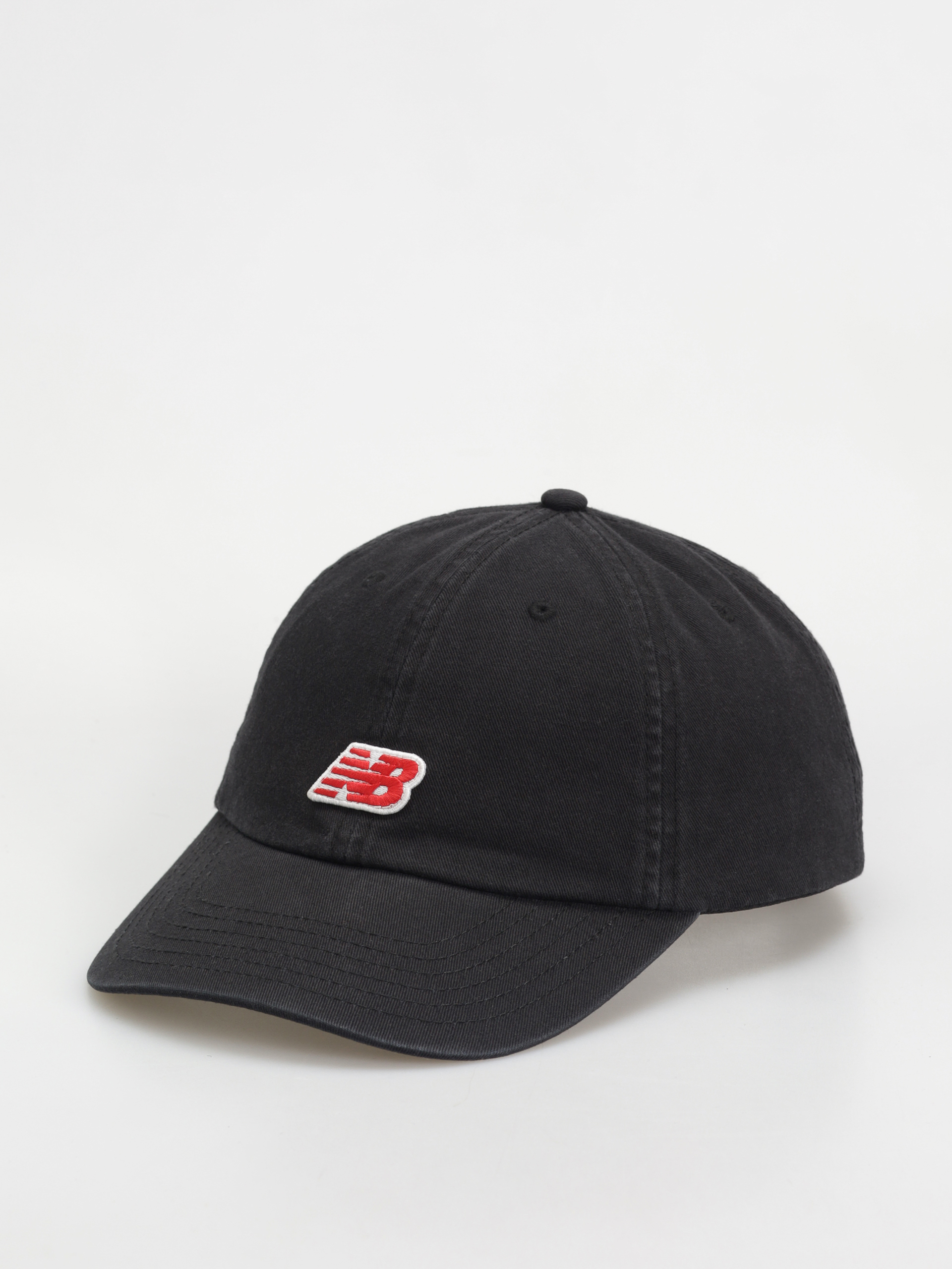 Шапка с козирка New Balance 6 Panel Patch Logo (black)