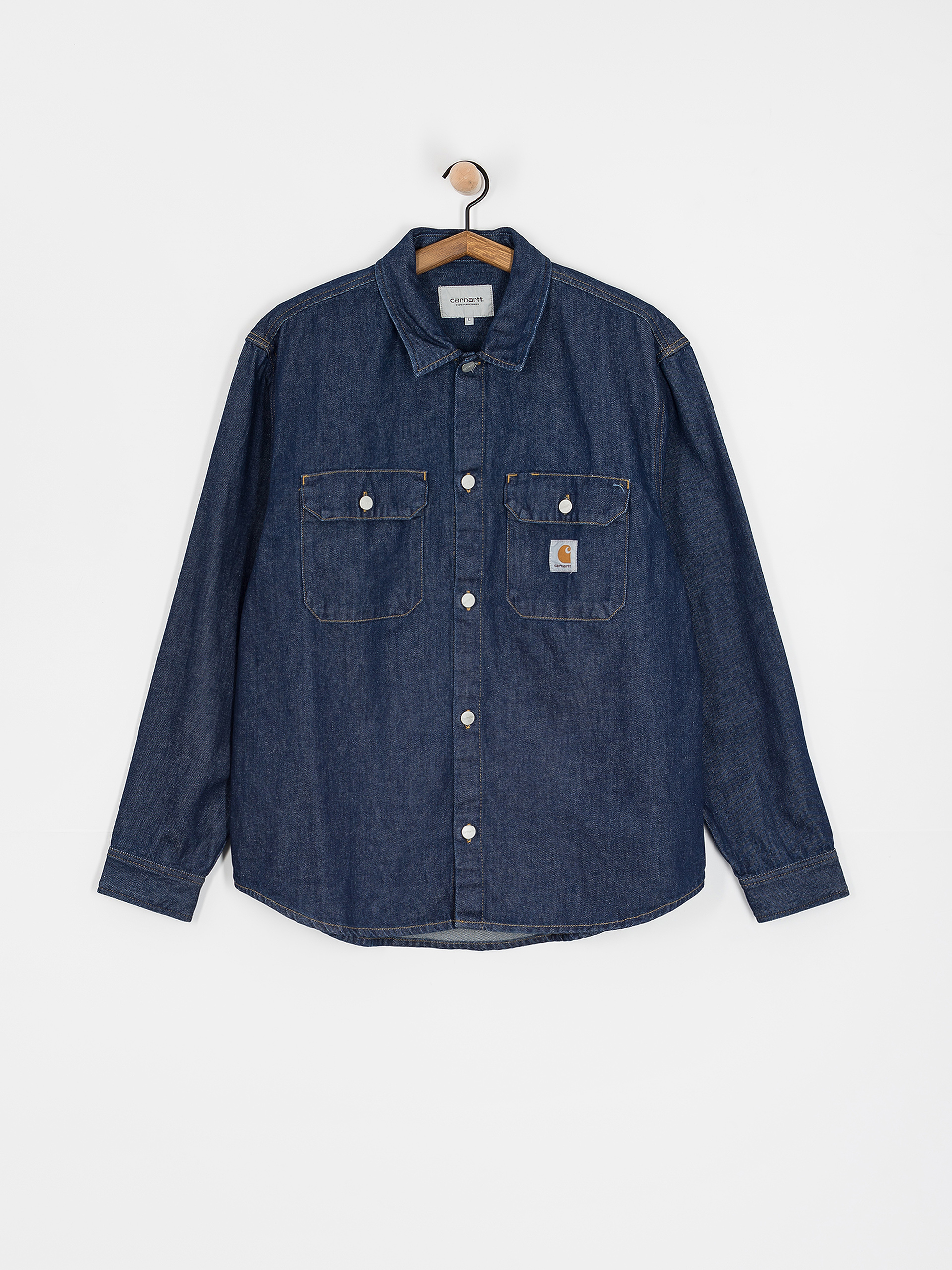 Риза Carhartt WIP Harvey (blue)