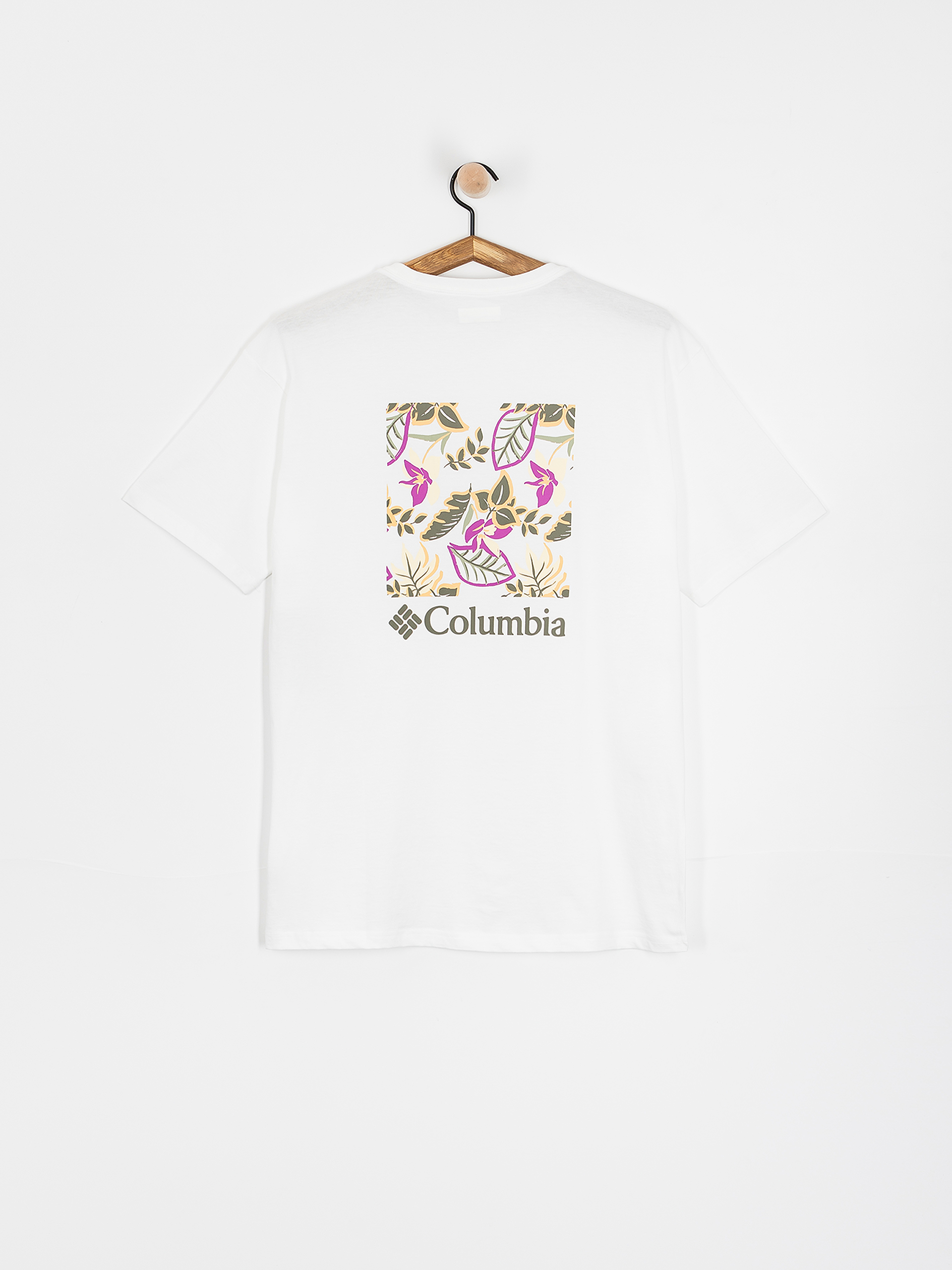 Тениска Columbia North Cascades (white/pasteled)