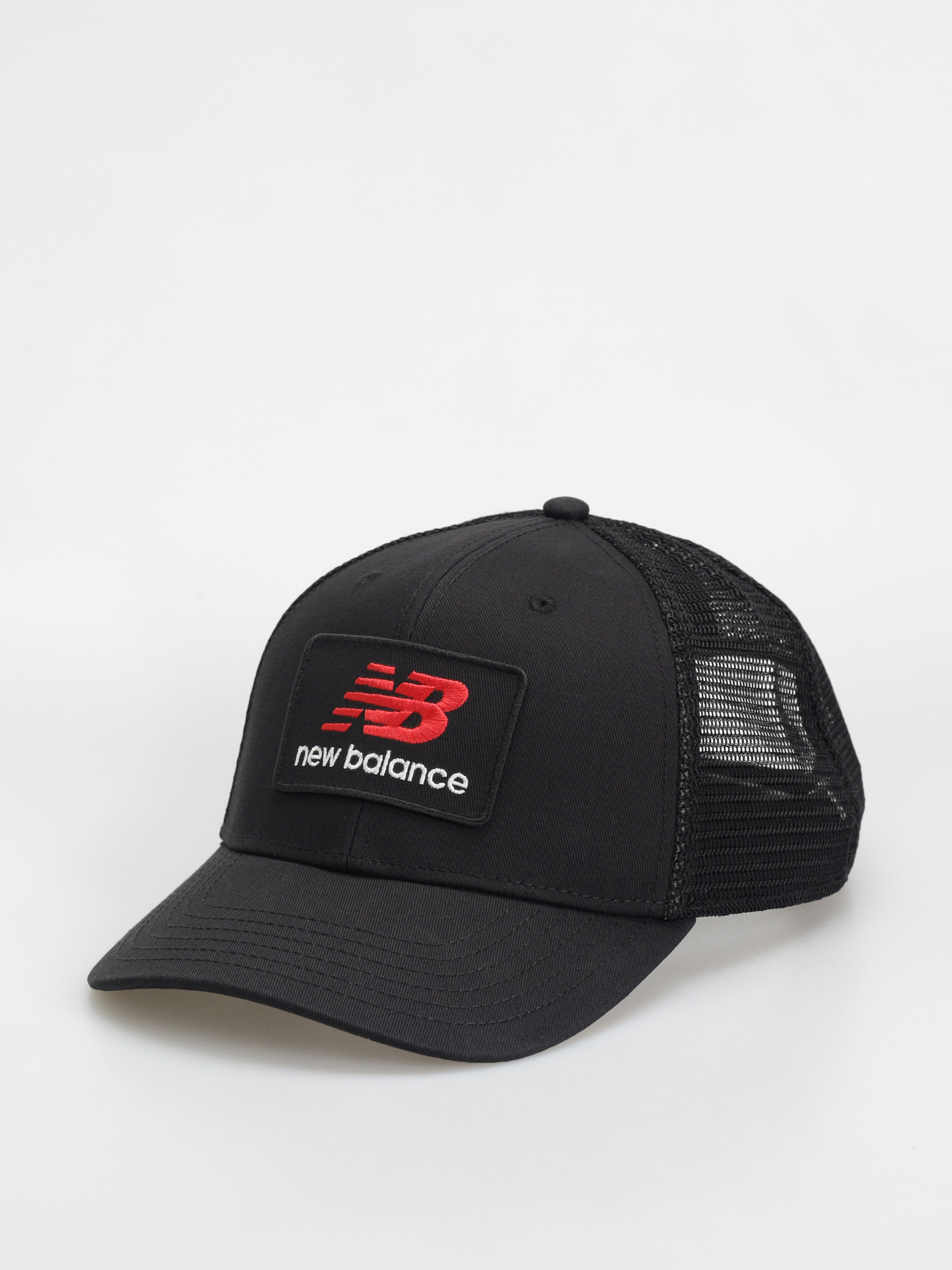 Шапка с козирка New Balance Stacked Patch Logo (black)