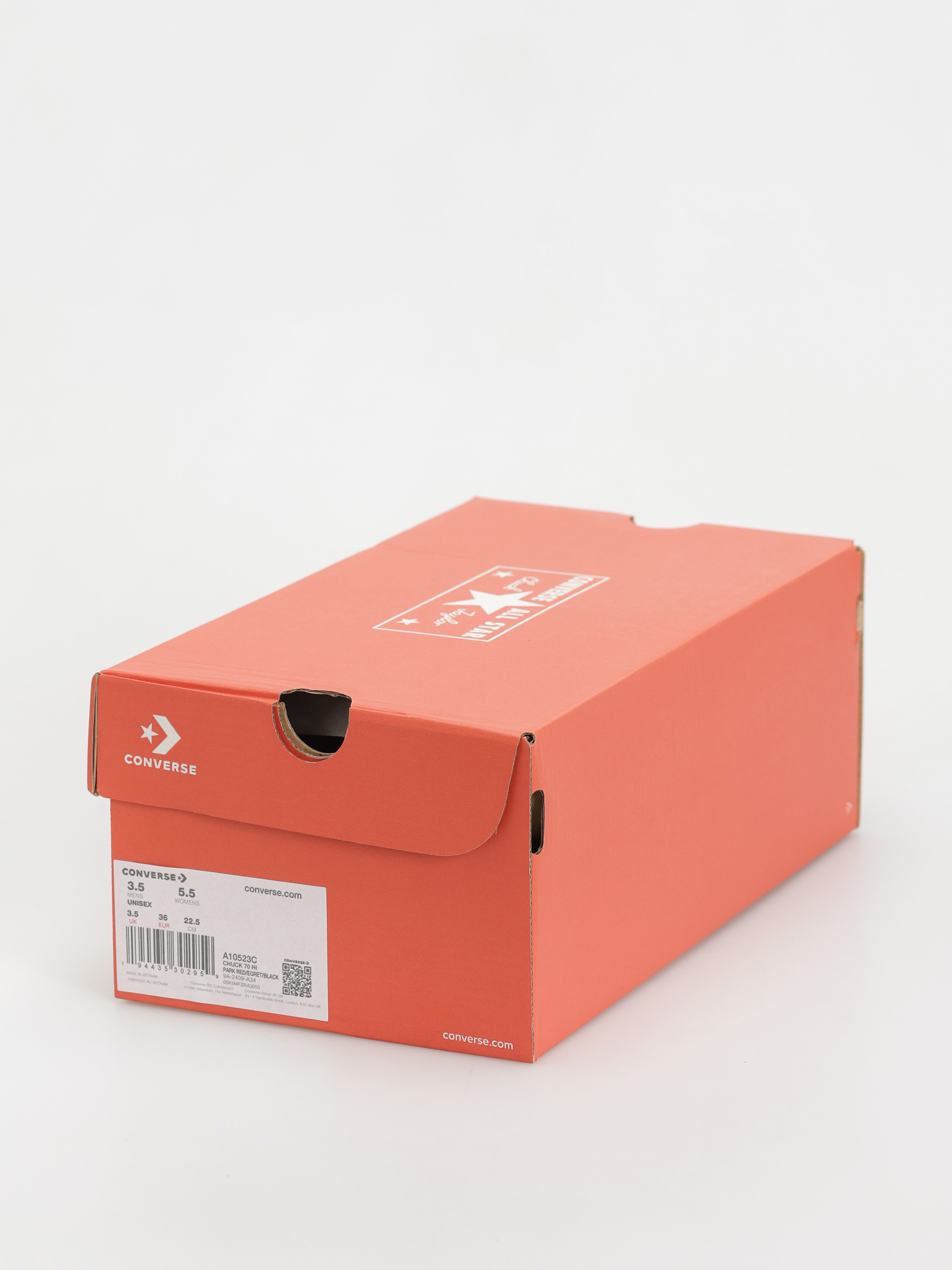 Кецове Converse Chuck 70 Hi (park red/egret/black)