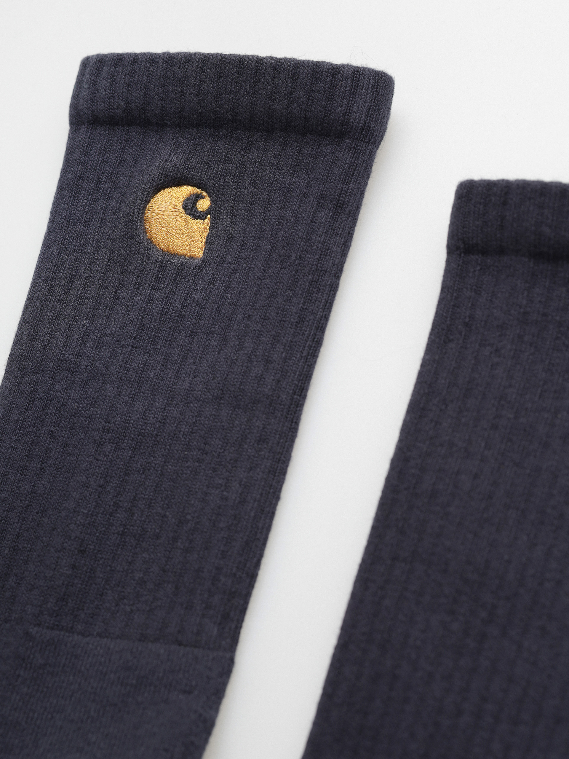 Чорапи Carhartt WIP Chase (dark navy/gold)