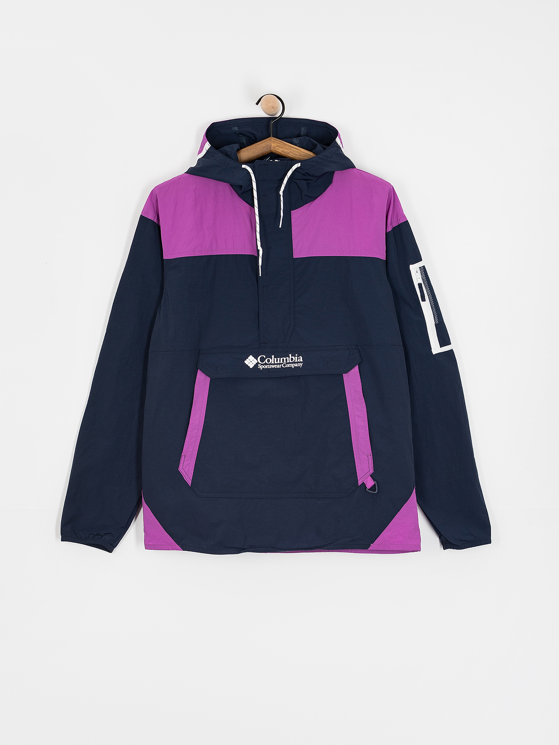 Яке Columbia Challenger Windbreaker Anorak (coll navy/razz)