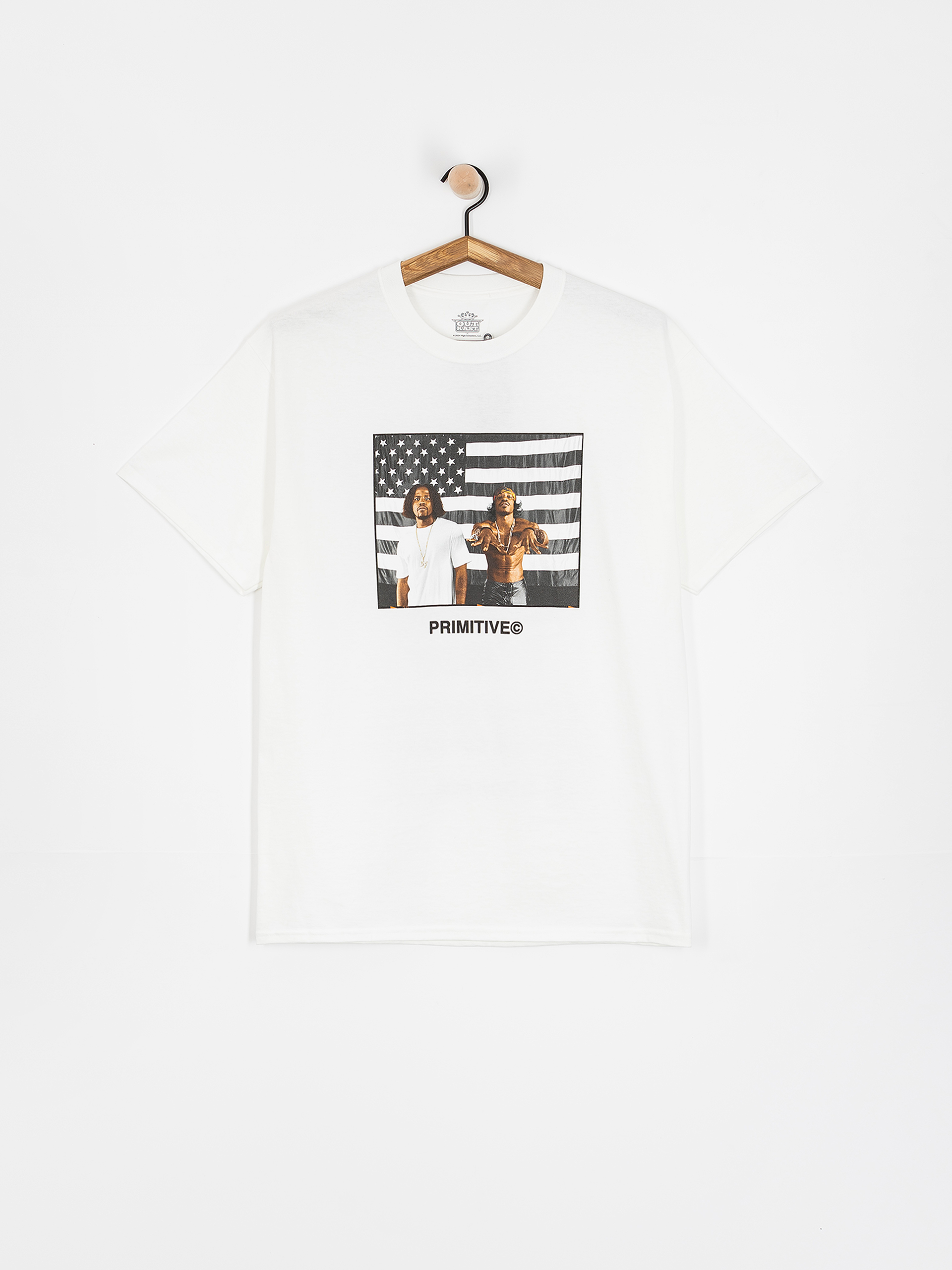 Тениска Primitive Stripes (white)