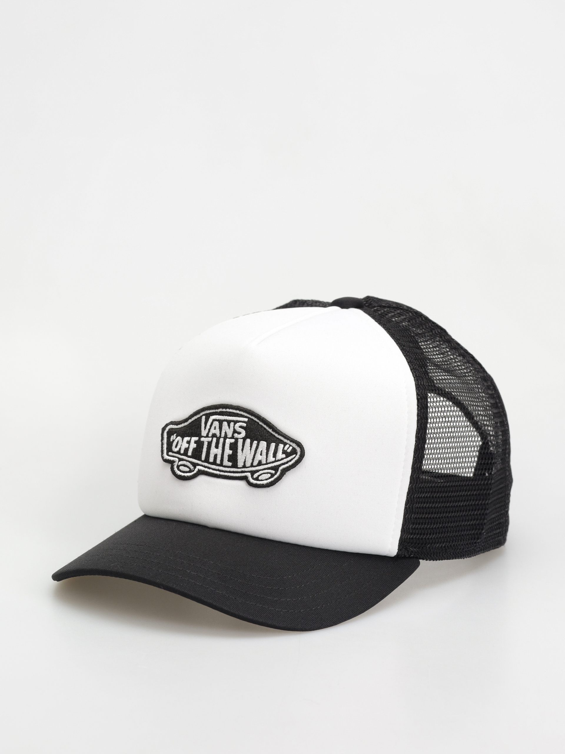 Шапка с козирка Vans Classic Patch Curved Bill Trucker (black/white)