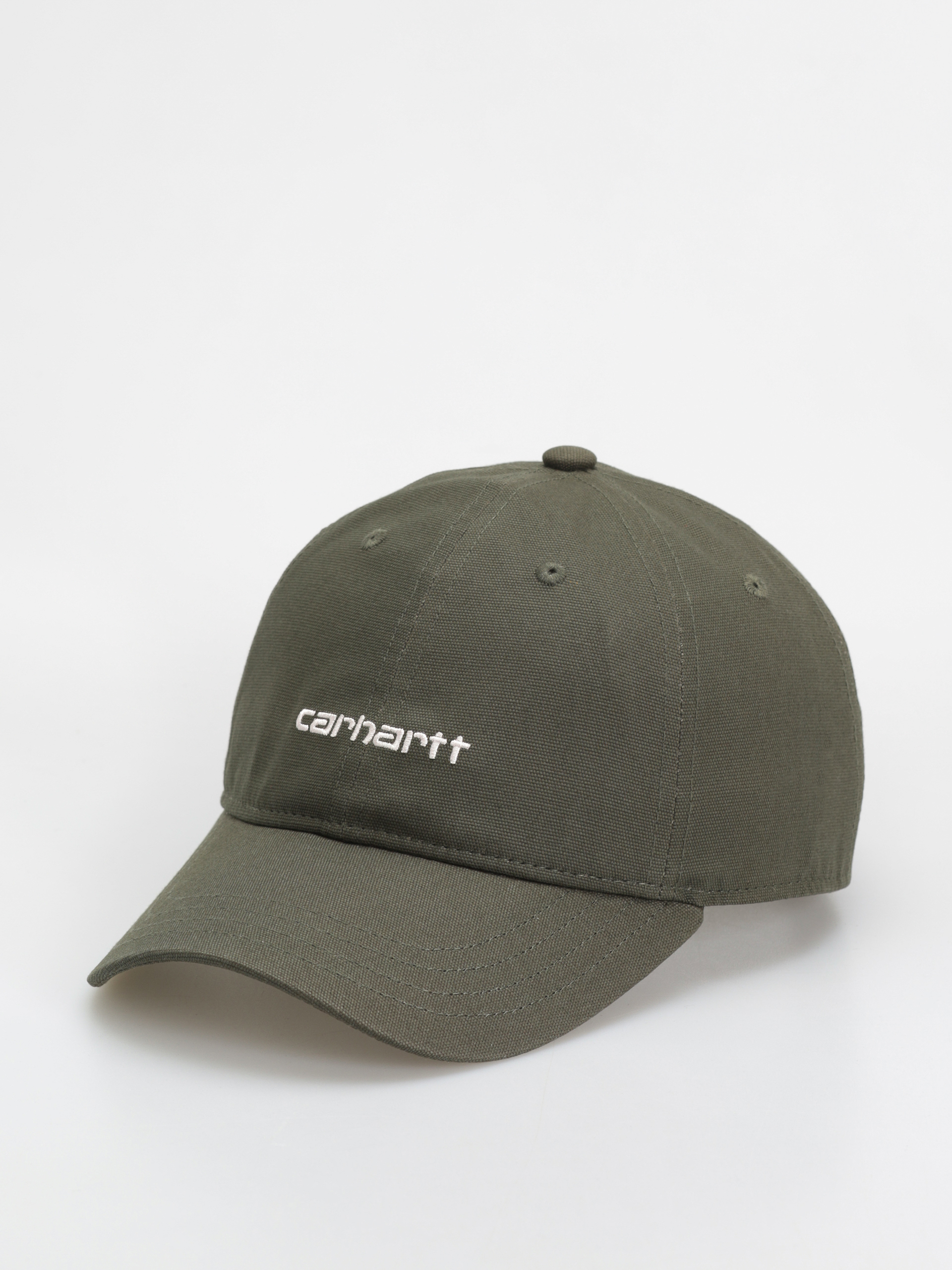 Шапка с козирка Carhartt WIP Canvas Script (turtle/air pink)