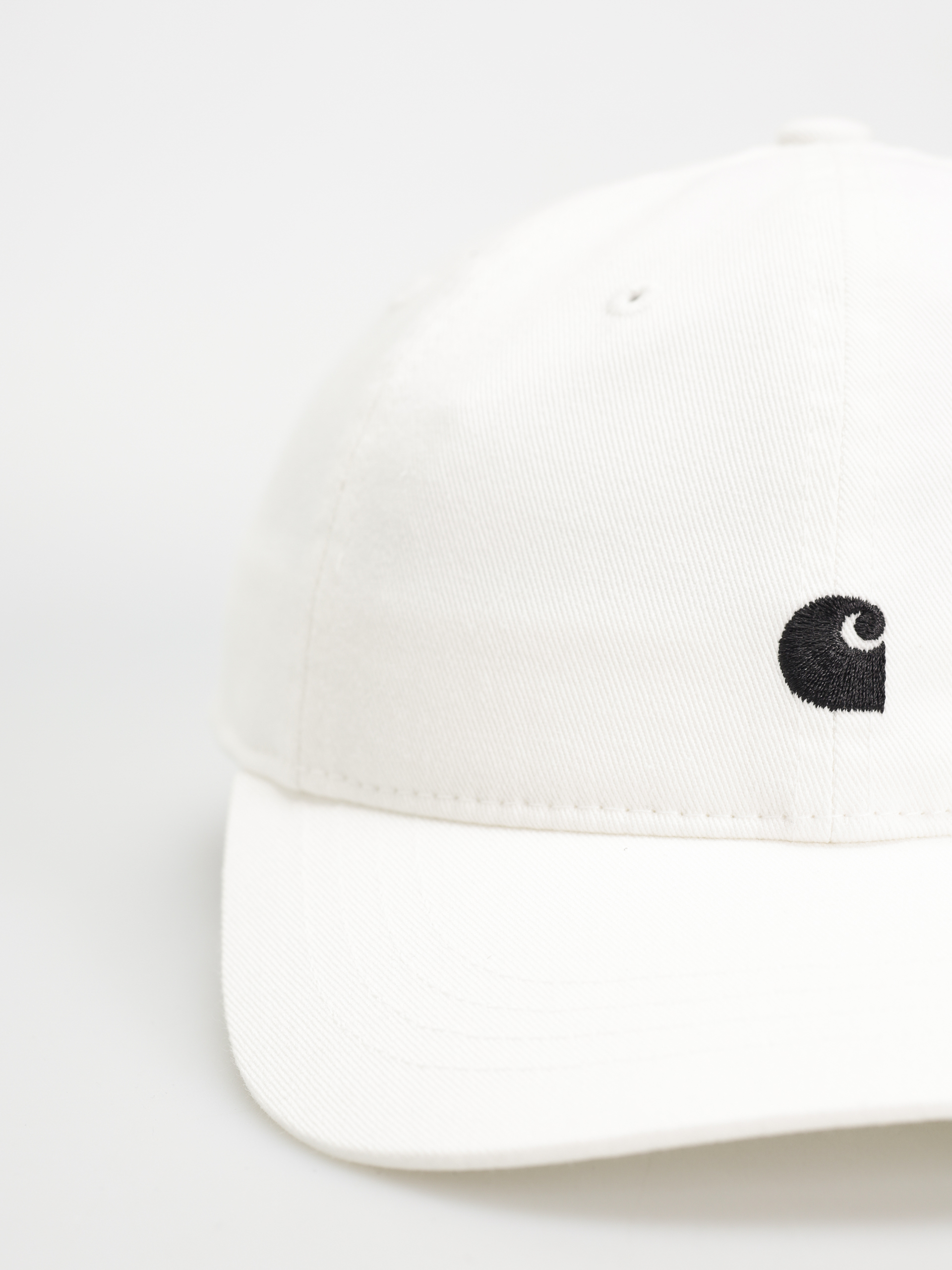 Шапка с козирка Carhartt WIP Madison Logo Wmn (white/black)