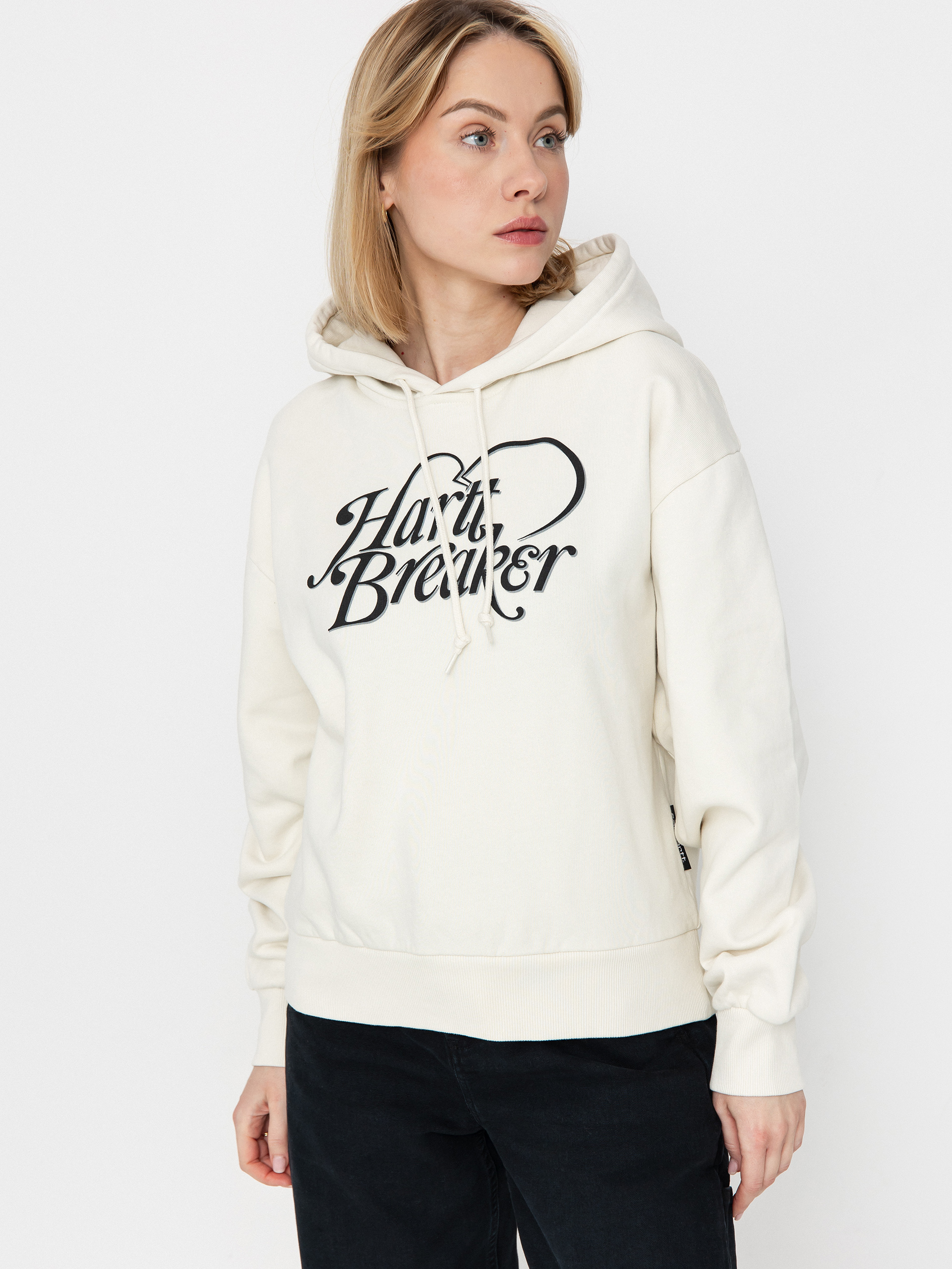 Суитшърт с качулка Carhartt WIP Harttbreaker HD Wmn (wax)