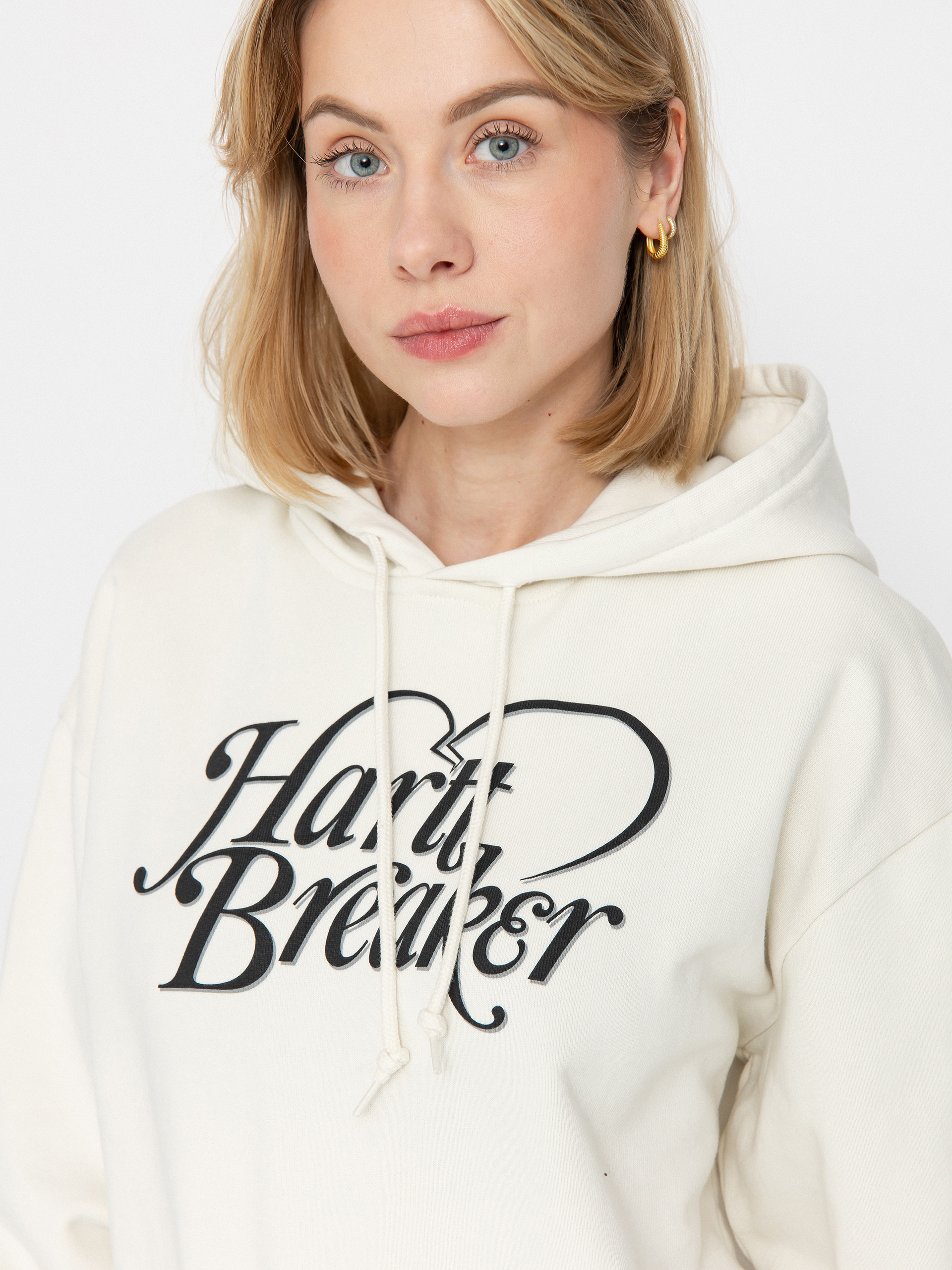 Суитшърт с качулка Carhartt WIP Harttbreaker HD Wmn (wax)