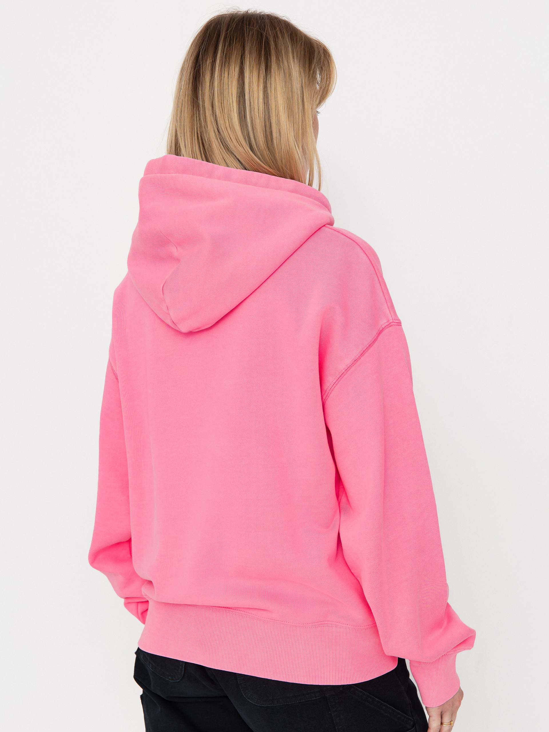 Суитшърт с качулка Carhartt WIP Lumo HD Wmn (lumo pink)