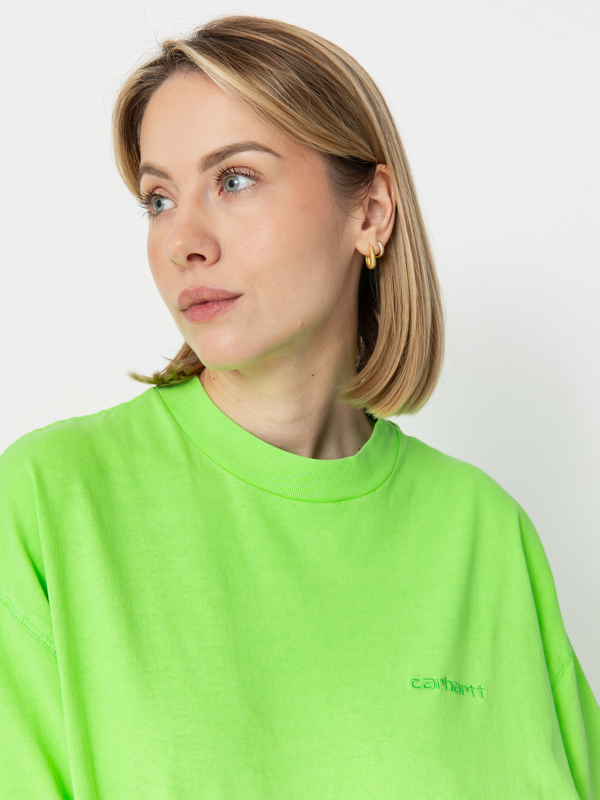 Тениска Carhartt WIP Lumo Wmn (lumo green)