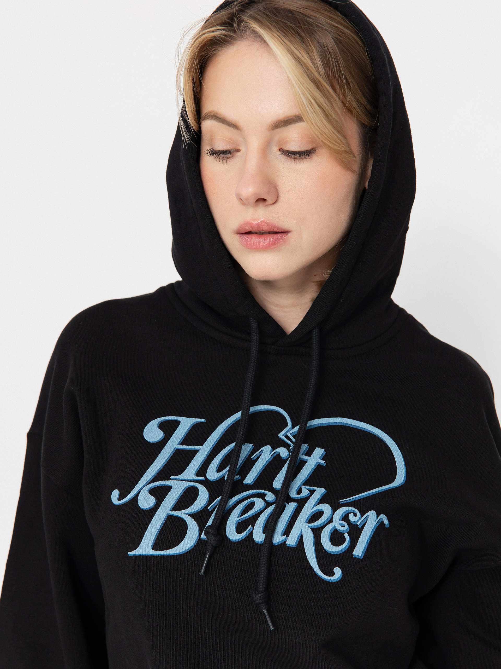 Суитшърт с качулка Carhartt WIP Harttbreaker HD Wmn (black)