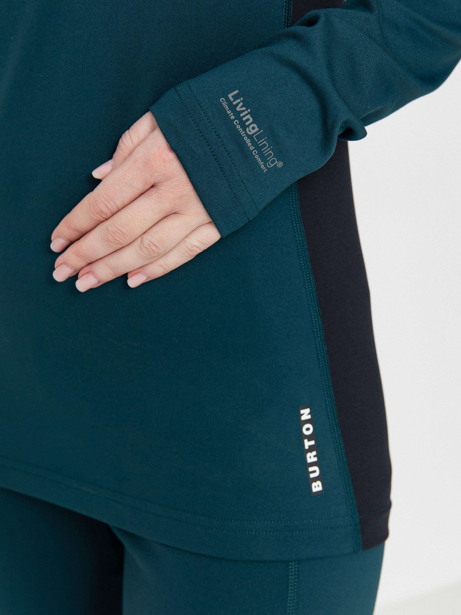Блуза Burton Midweight X Crew Wmn (deep emerald)