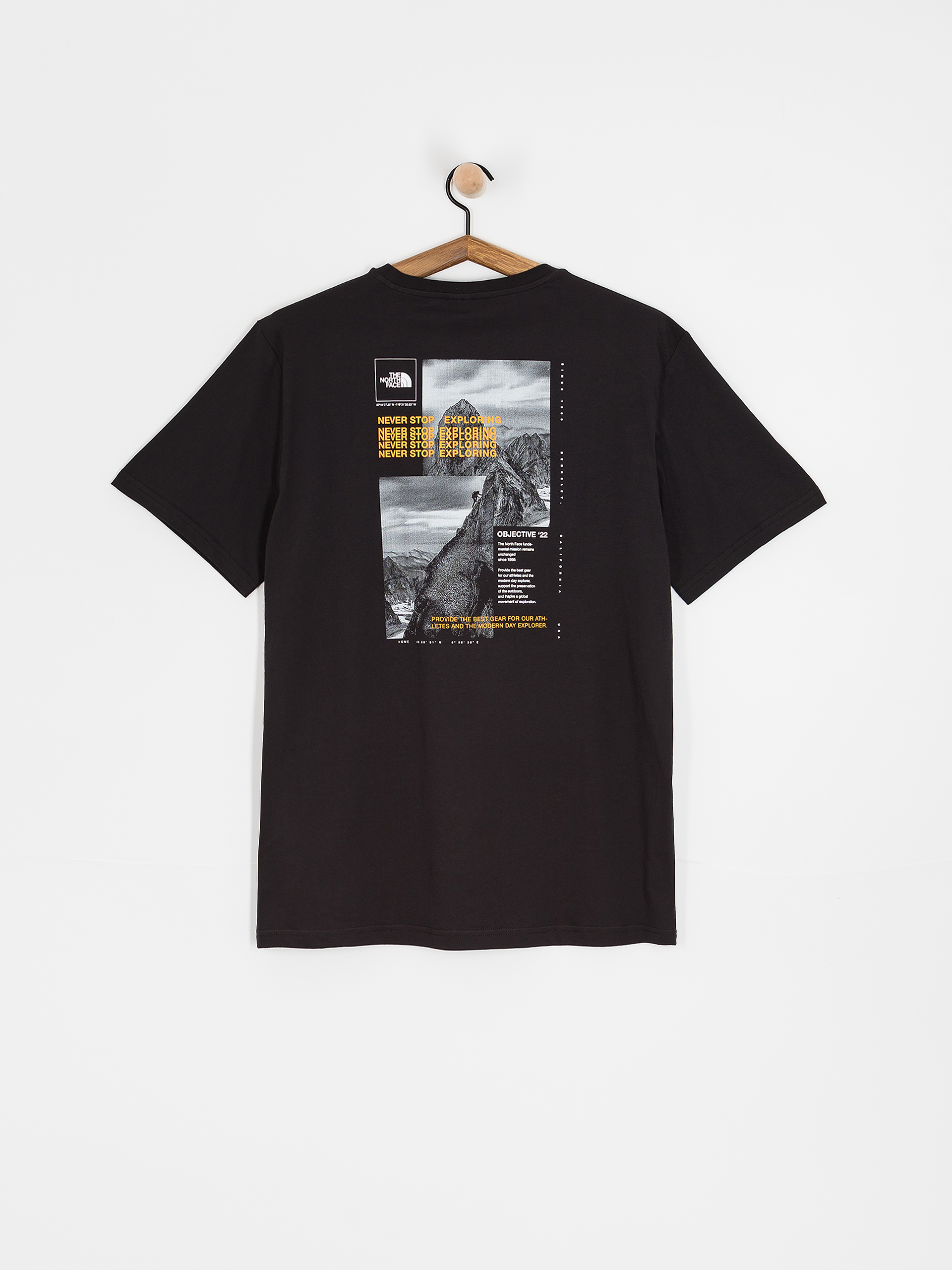 Тениска The North Face Collage (tnf black/summit gold)