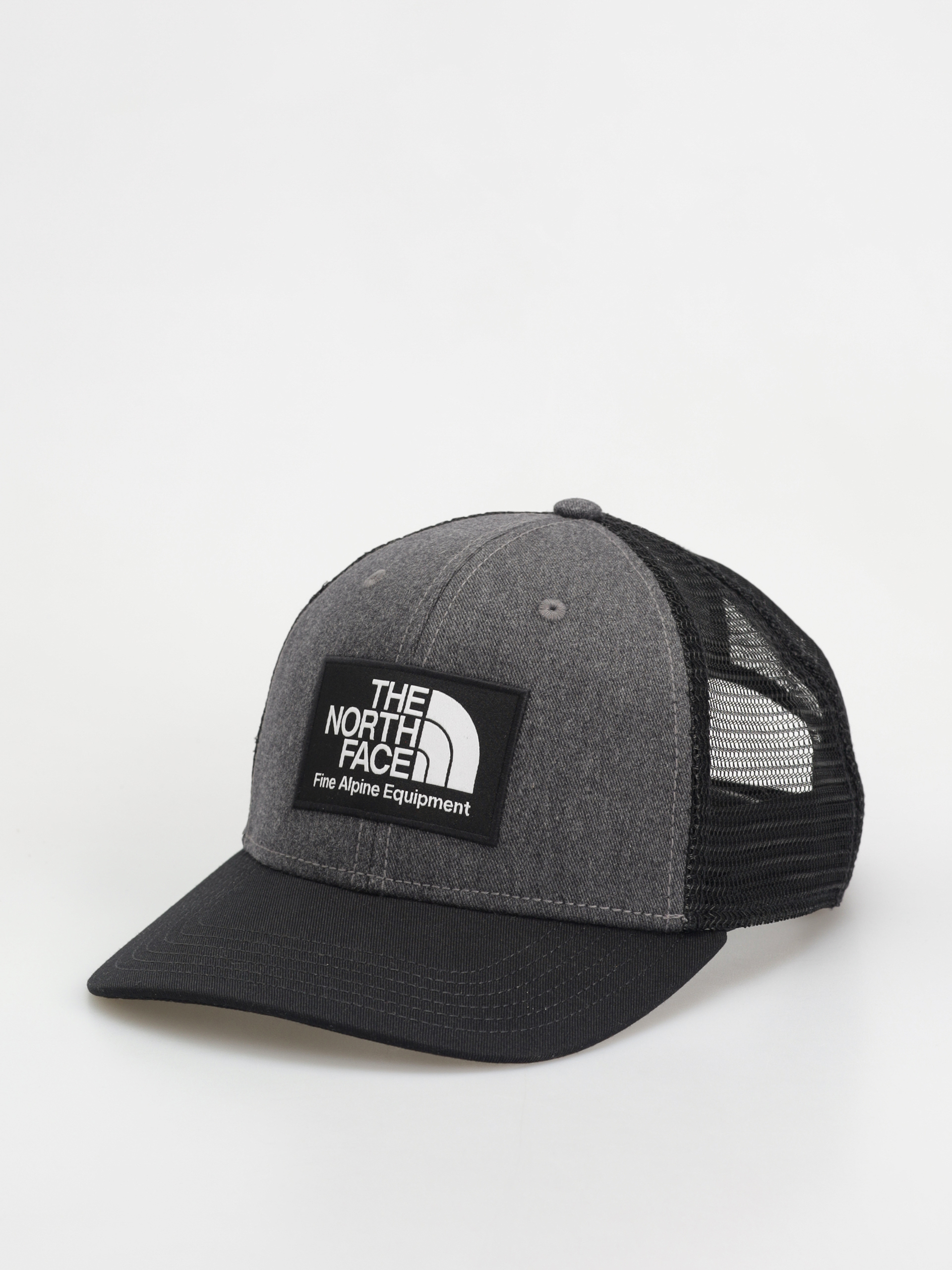 Шапка с козирка The North Face Deep Fit Mudder Trucker (tnf black/tnf medium grey heather)