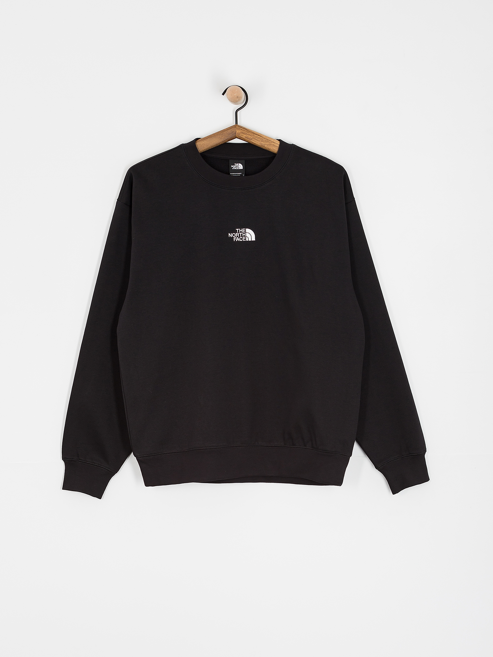 Суитшърт The North Face Essential Oversize Wmn (tnf black)