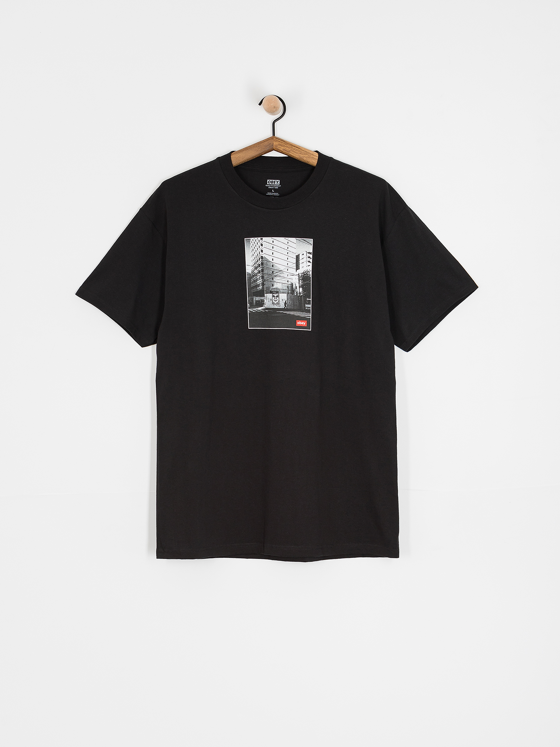 Тениска OBEY Osaka Photo (black)