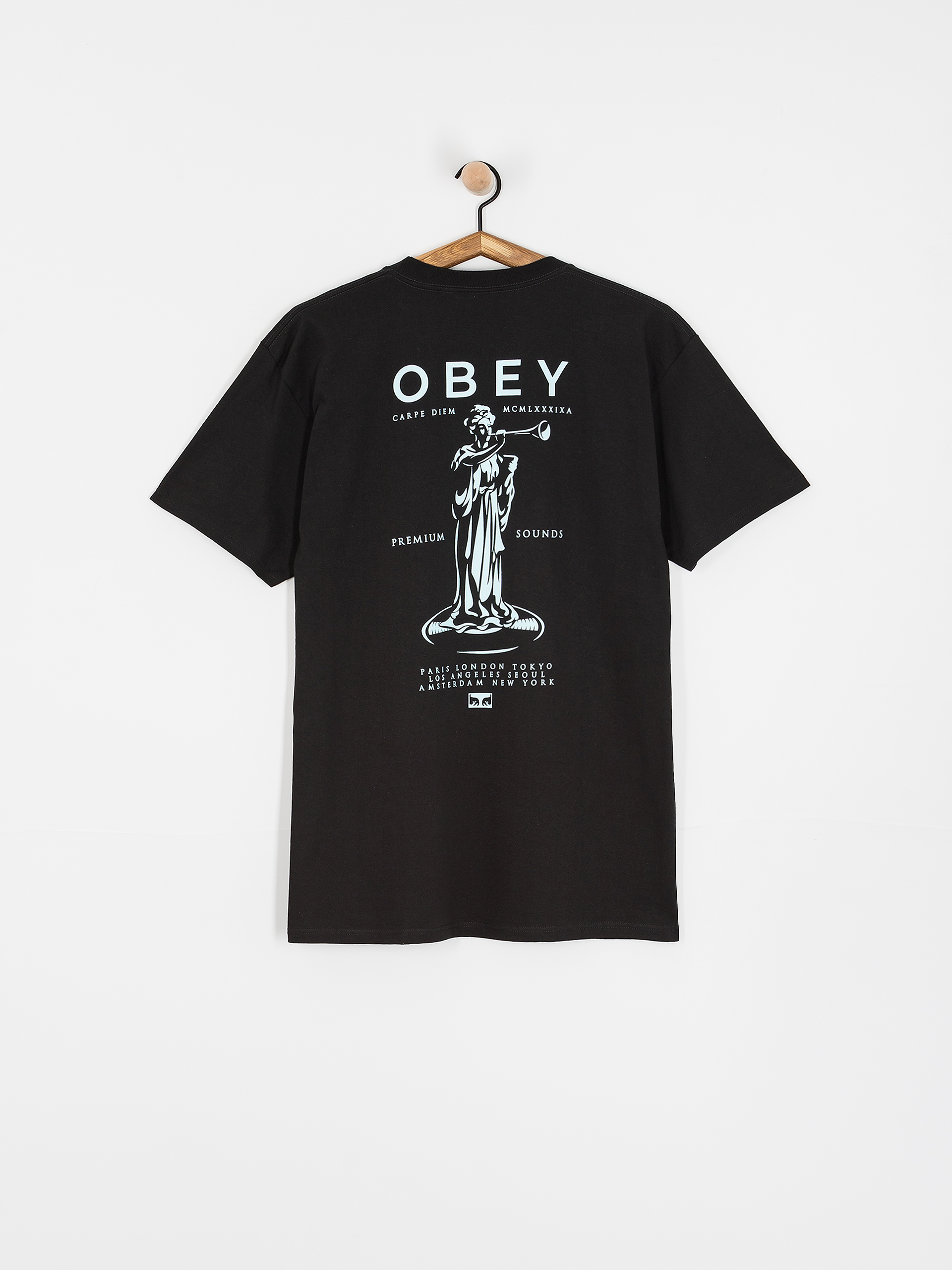 Тениска OBEY Premium Sounds (black)