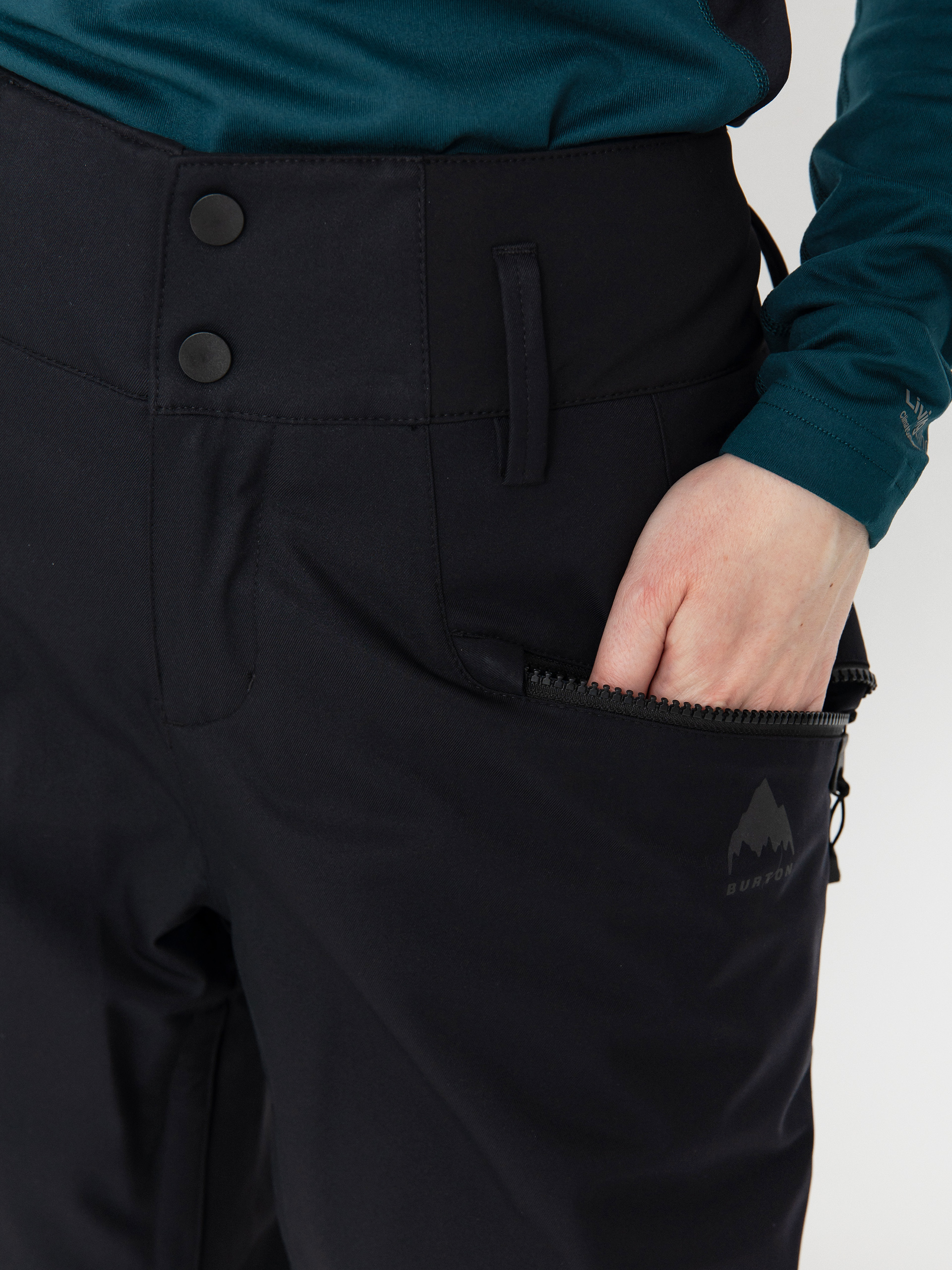 Дамско Сноуборд панталони Burton Marcy High Rise High Stretch (true black)