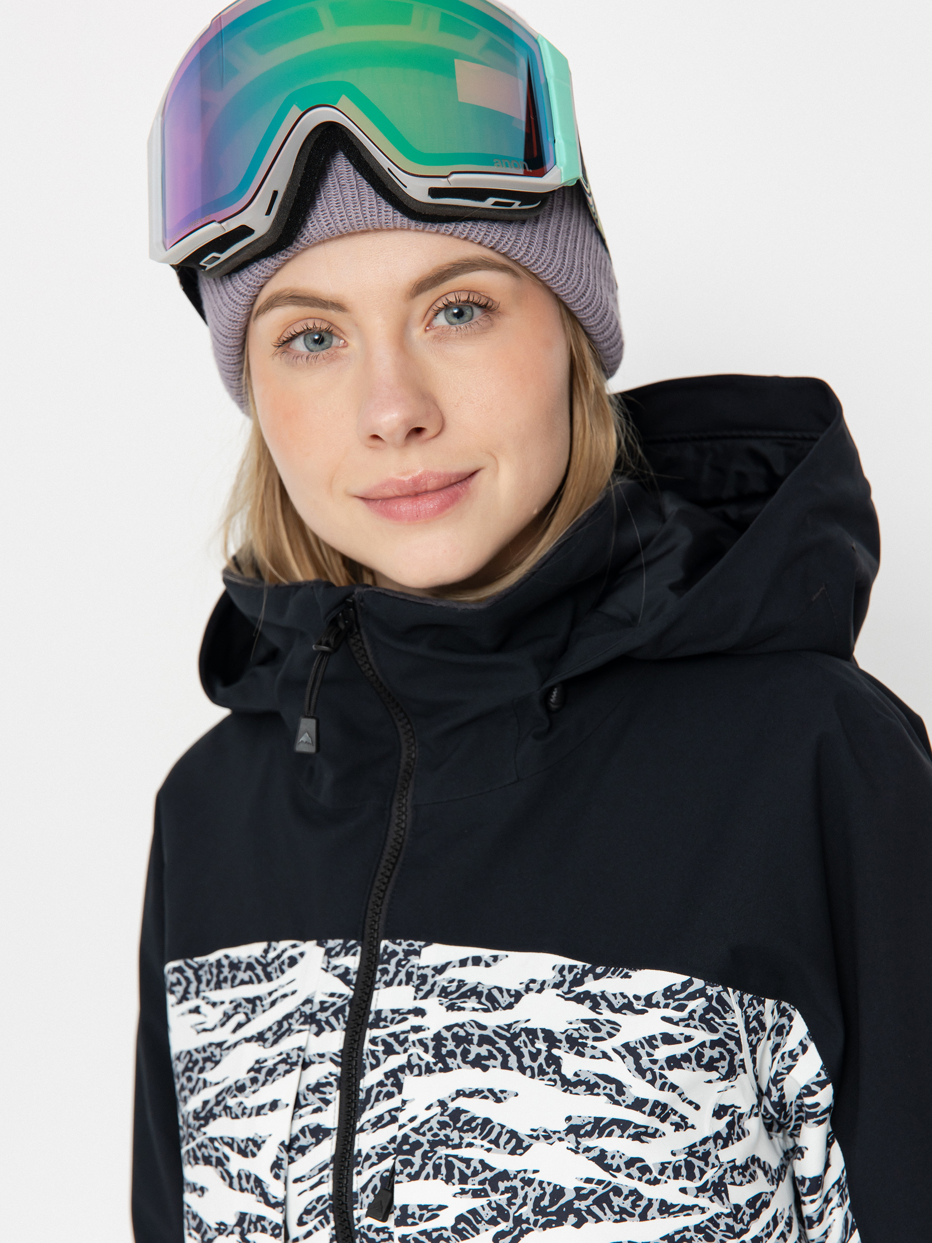 Дамска Сноуборд яке Burton Prowess 2.0 (true black/zebra camo)
