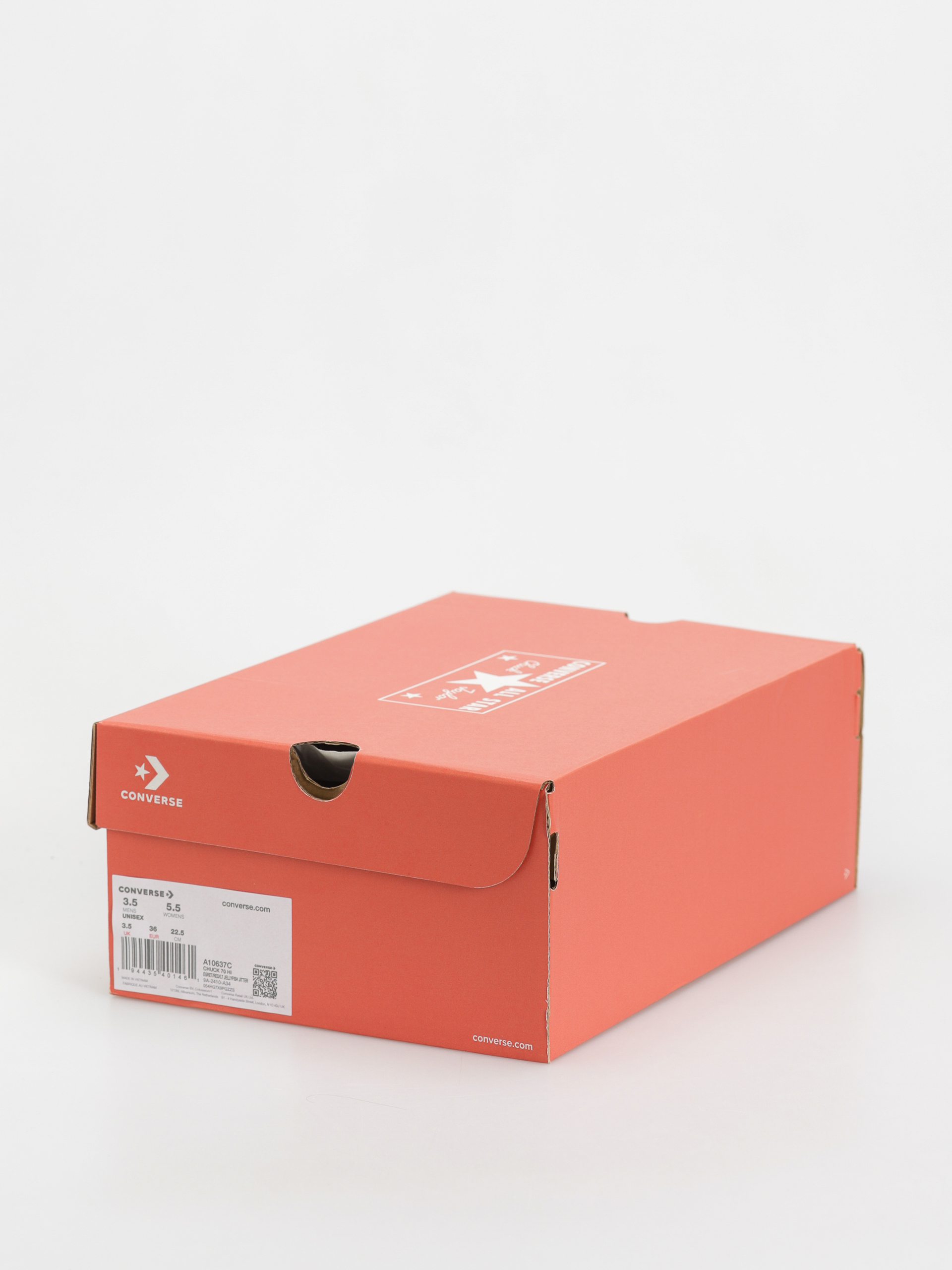 Кецове Converse Chuck 70 Hi (egret/red/lt jellyfish jitter)