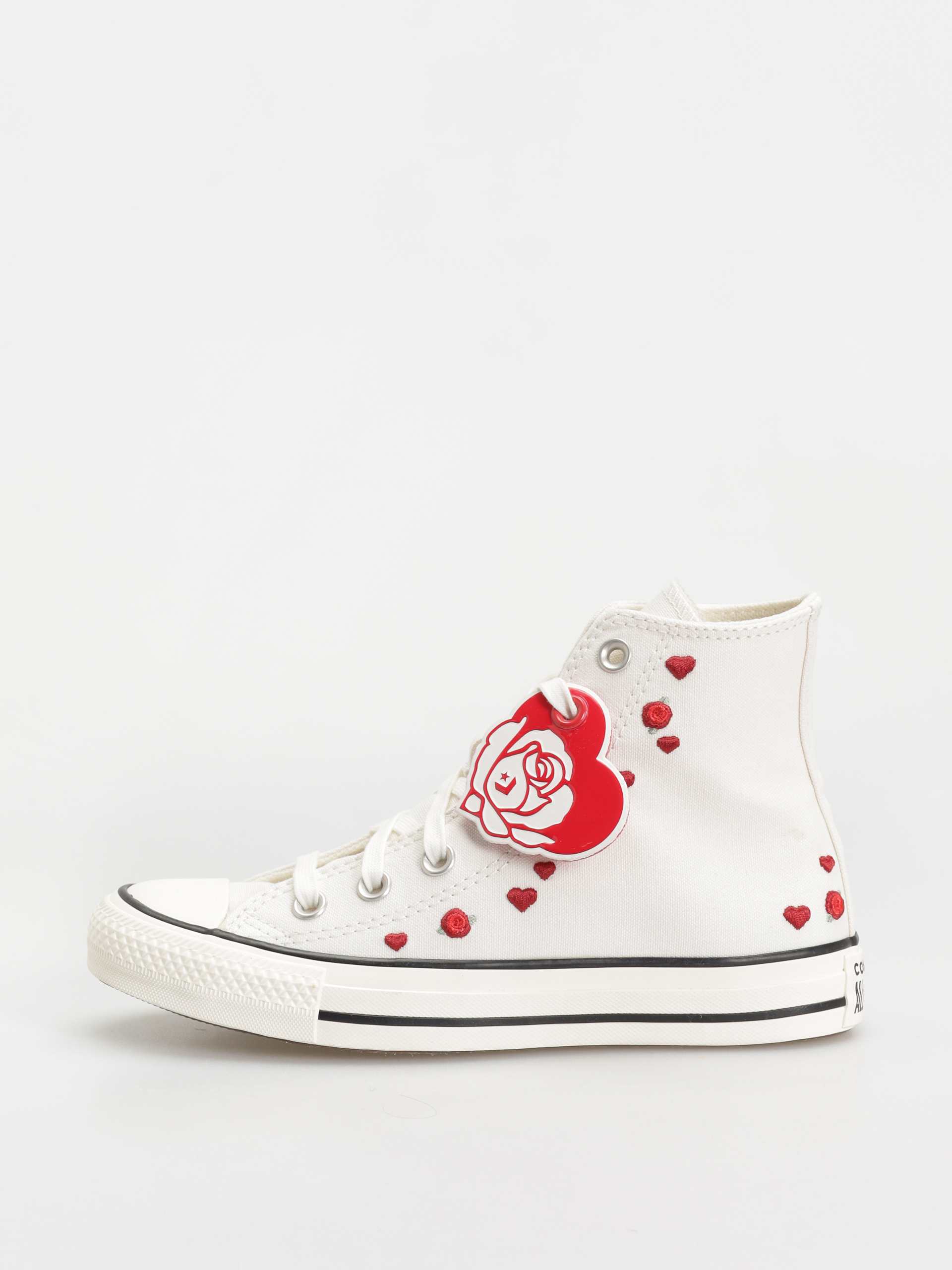 Кецове Converse Chuck Taylor All Star Hi Wmn (vintage white/red/egret)