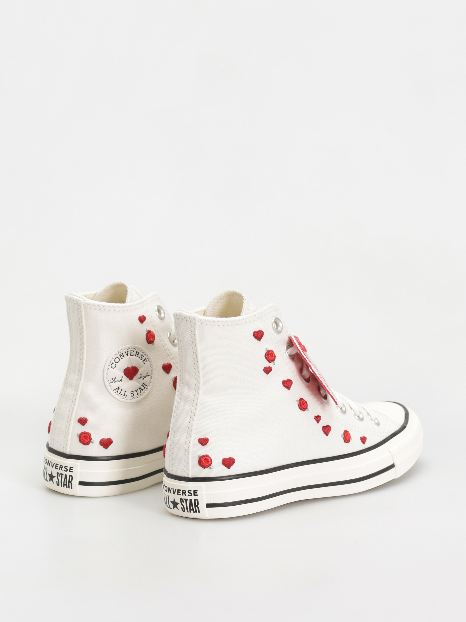 Кецове Converse Chuck Taylor All Star Hi Wmn (vintage white/red/egret)