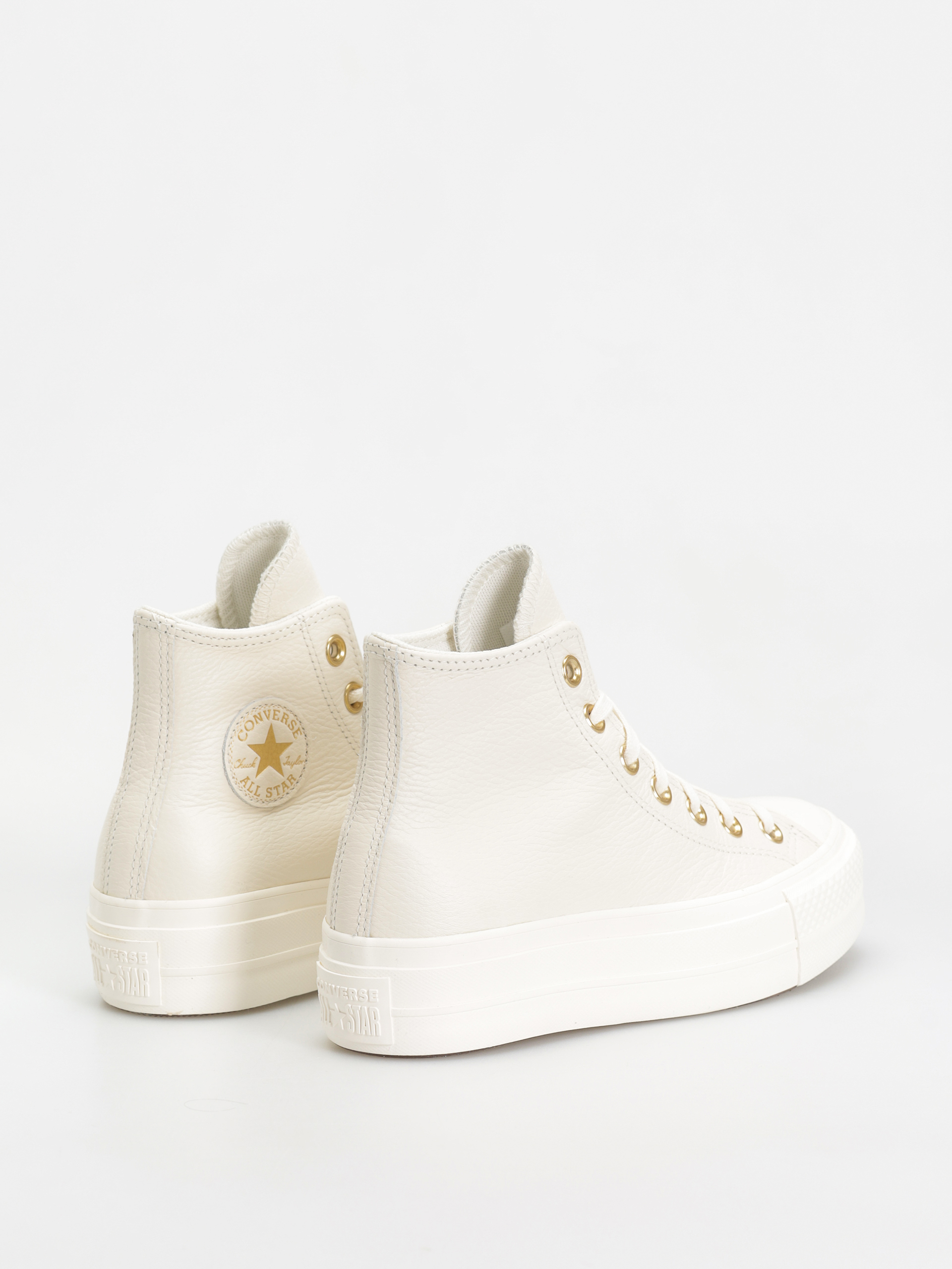 Кецове Converse Chuck Taylor All Star Lift Hi Wmn (egret/egret/gold)