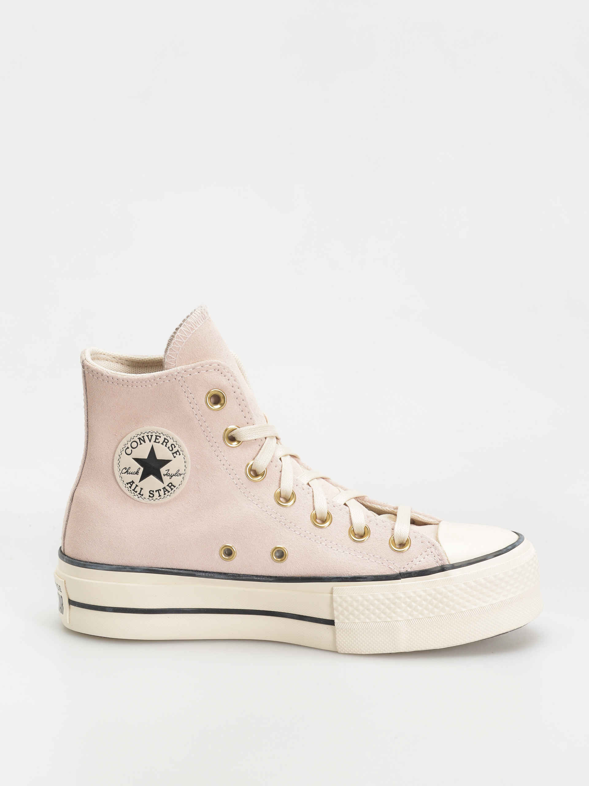 u041au0435u0446u043eu0432u0435 Converse Chuck Taylor All Star Lift Hi Wmn (pale petal/natural ivory/black)