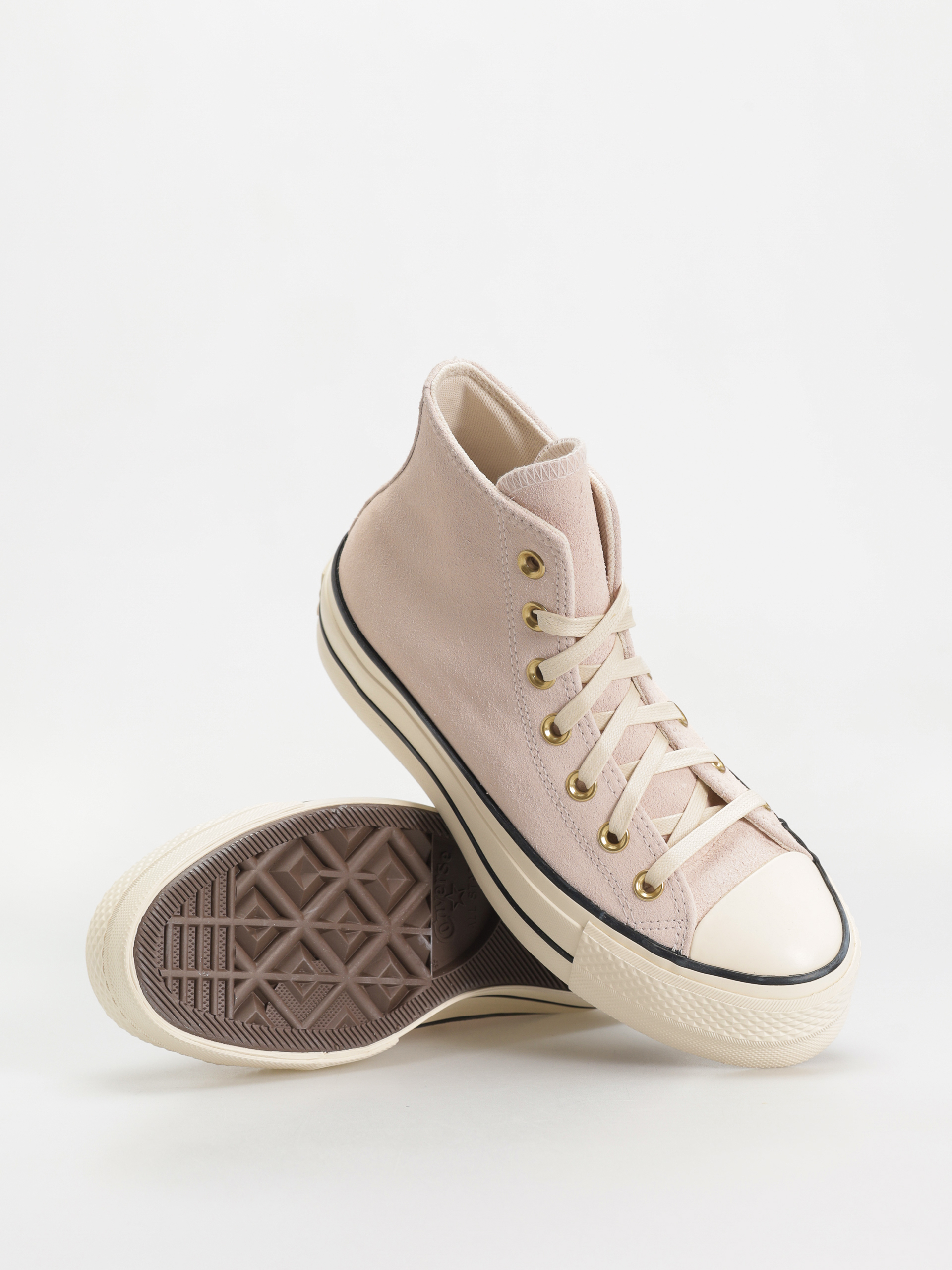 Кецове Converse Chuck Taylor All Star Lift Hi Wmn (pale petal/natural ivory/black)