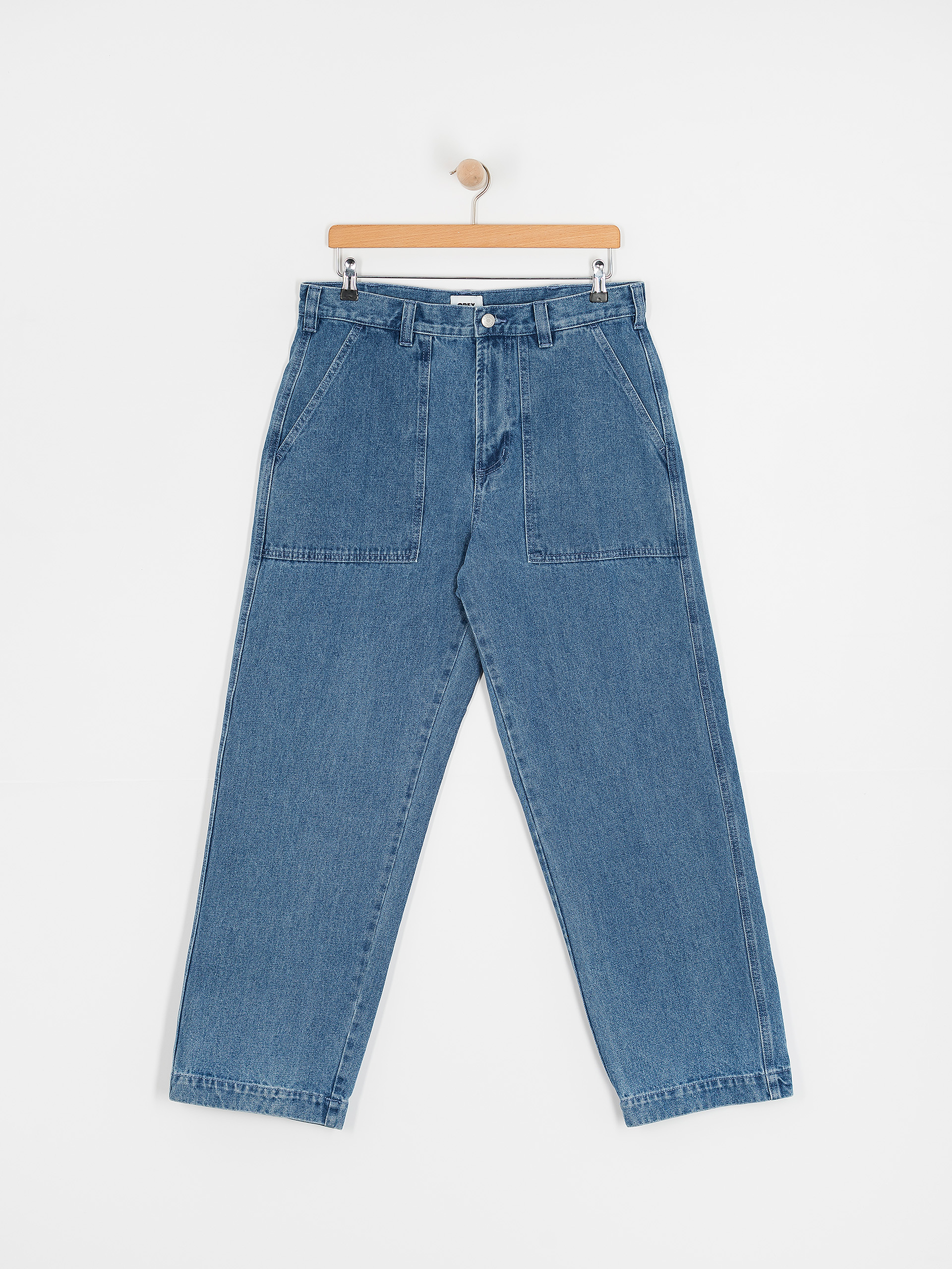 Панталони OBEY Big Timer Utility Denim (light indigo)