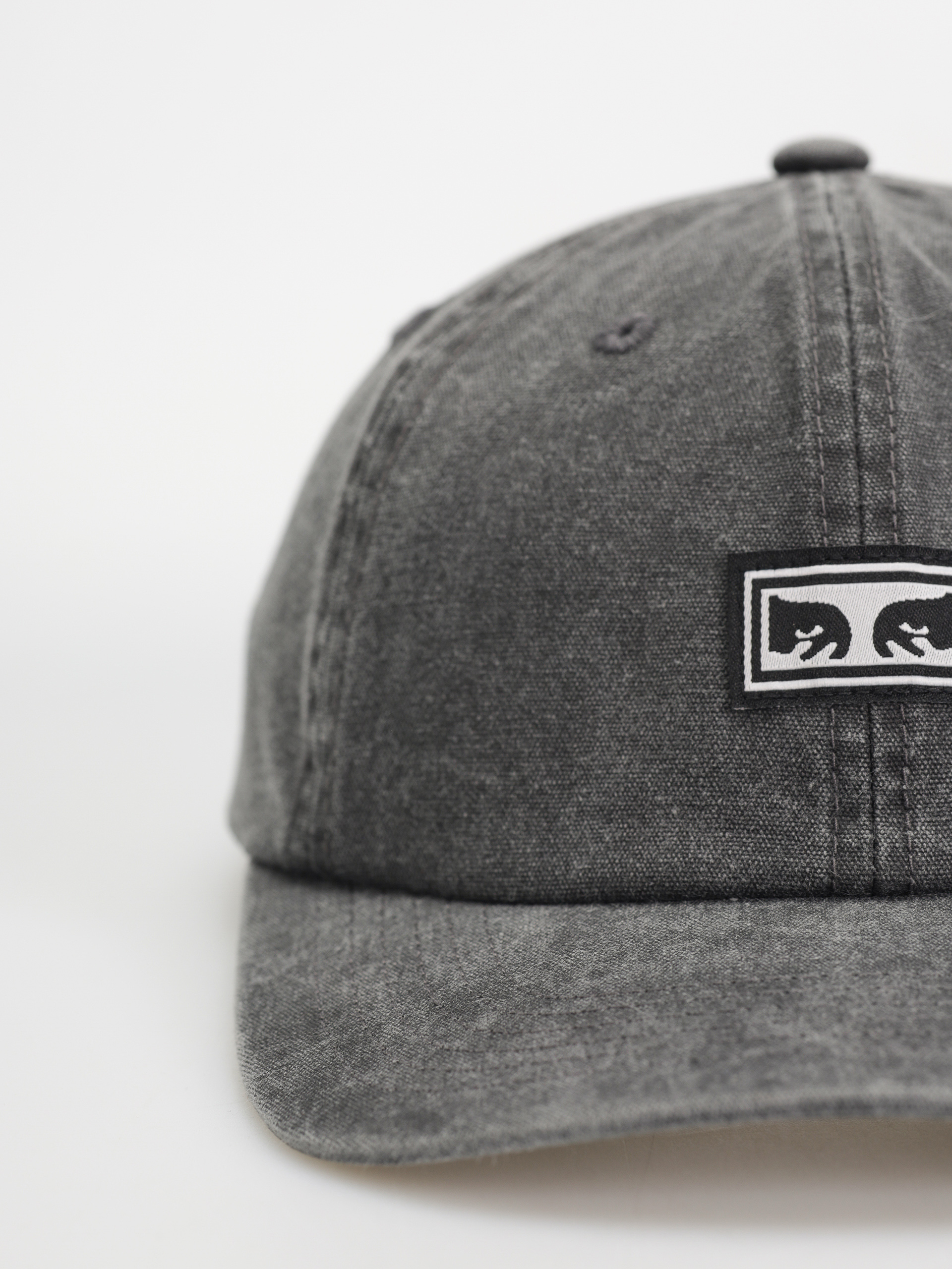 Шапка с козирка OBEY Icon Eyes Pigment 6 Panel (pigment black)