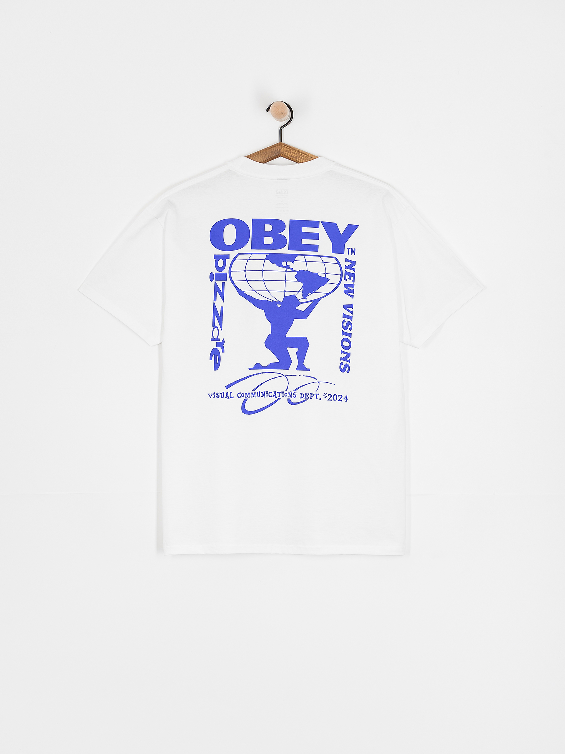 Тениска OBEY Bizzare New Visions (white)