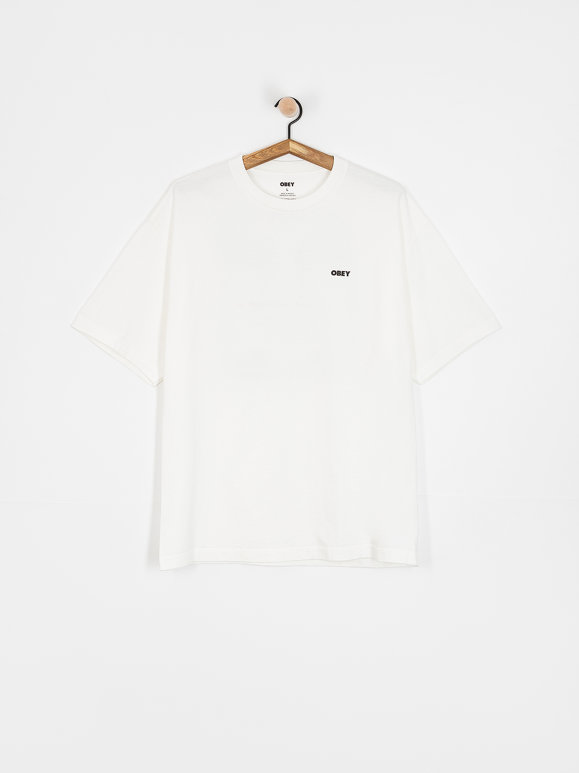 Тениска OBEY Bold Icon Face (pigment vintage white)