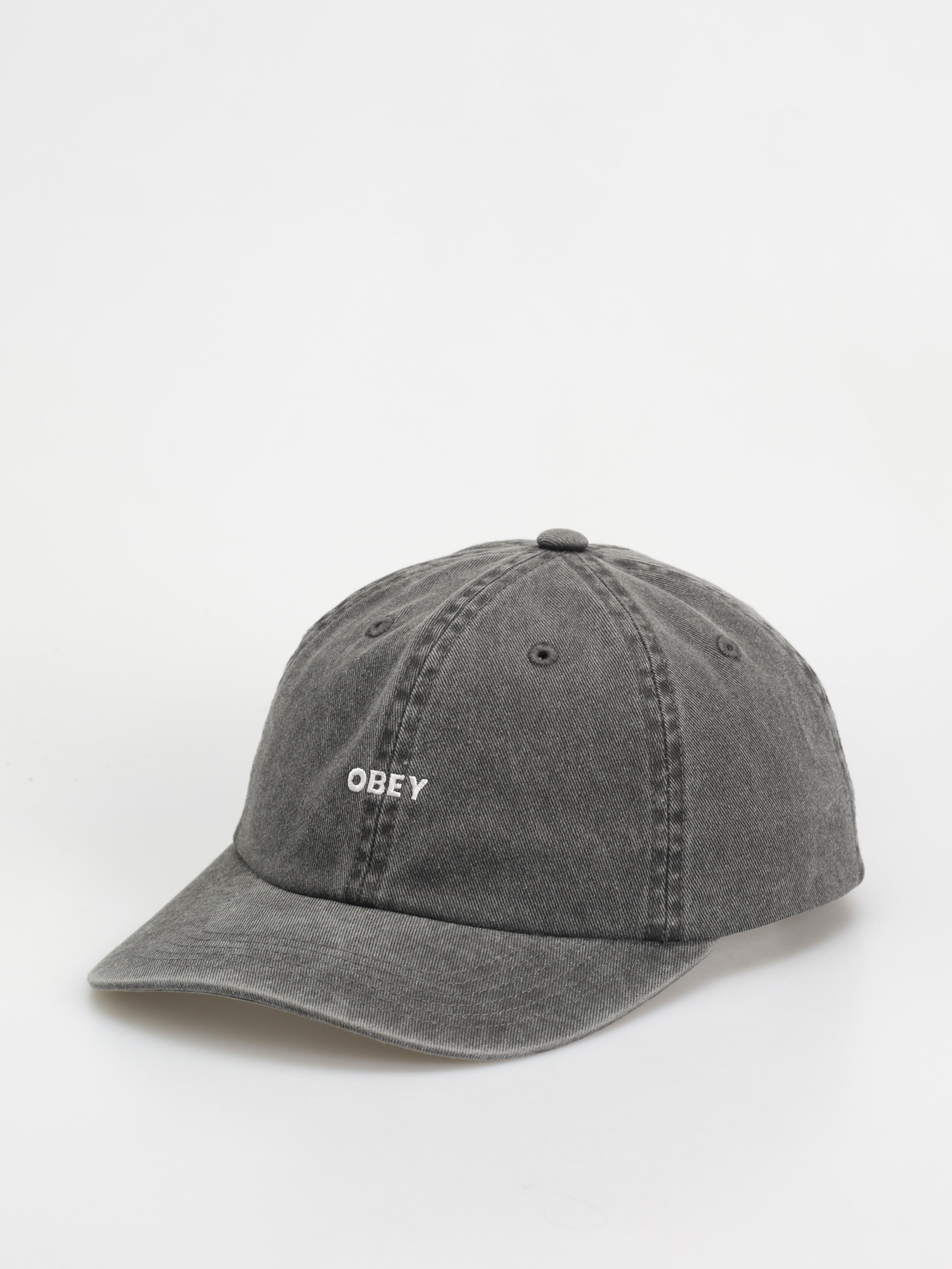 Шапка с козирка OBEY Pigment Bold 6 Panel (pigment black)