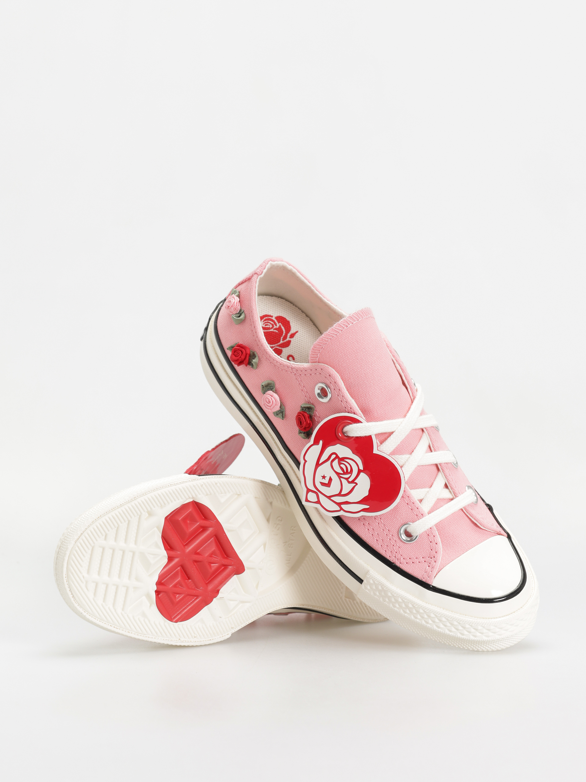 Кецове Converse Chuck 70 Ox (lt jellyfish jitter/red/egret)