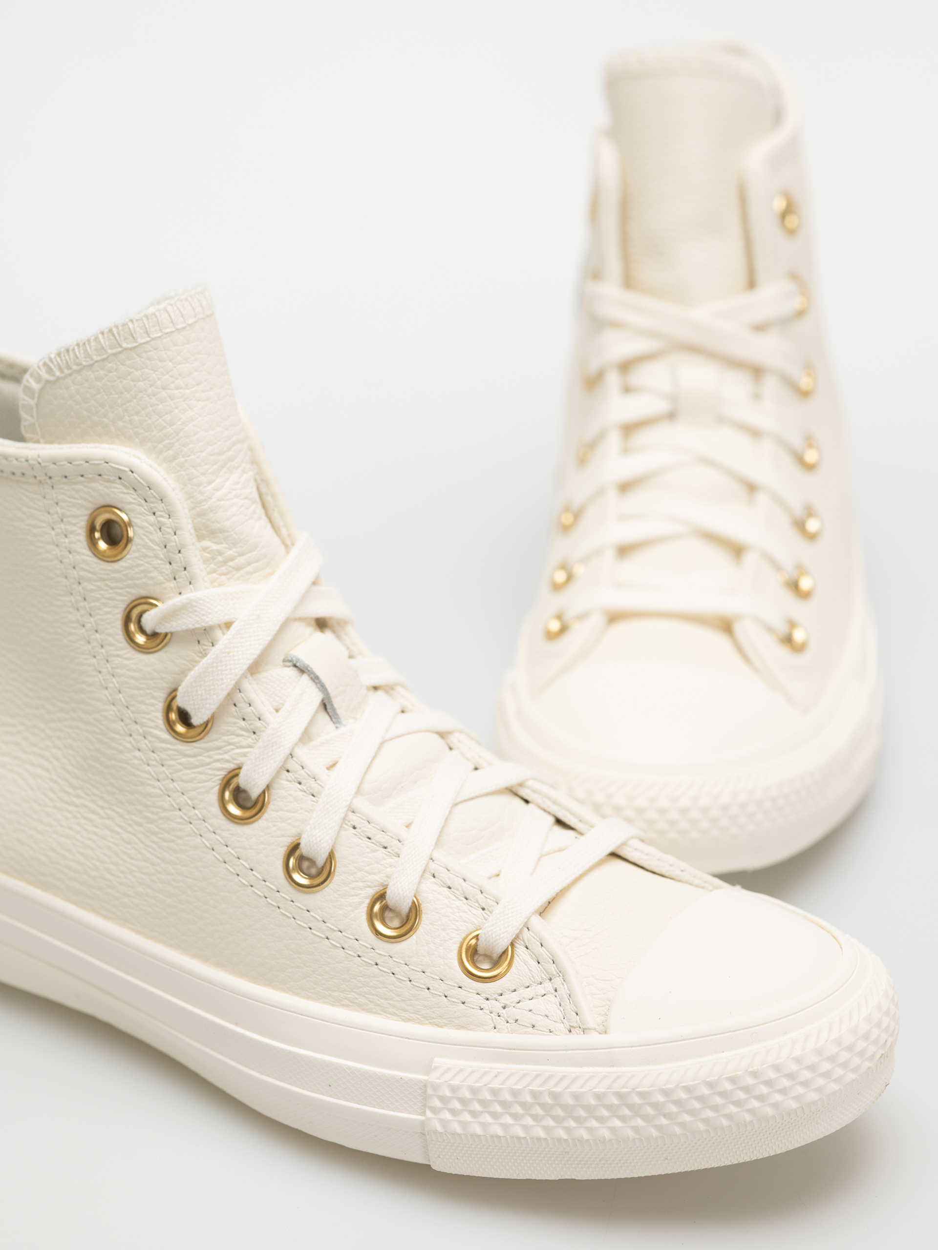 Кецове Converse Chuck Taylor All Star Hi Wmn (egret/egret/gold)