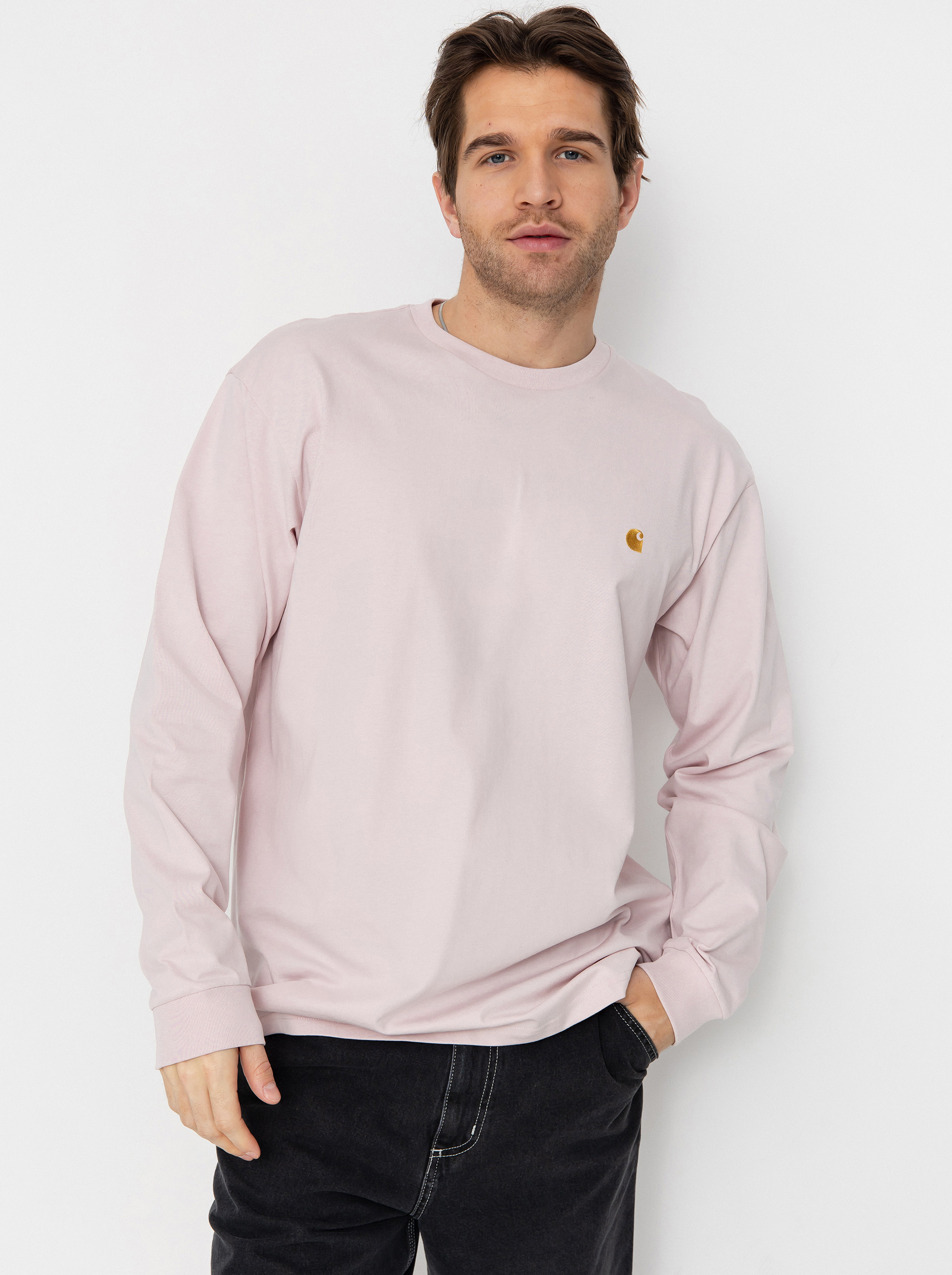 Блуза Carhartt WIP Chase (air pink/gold)