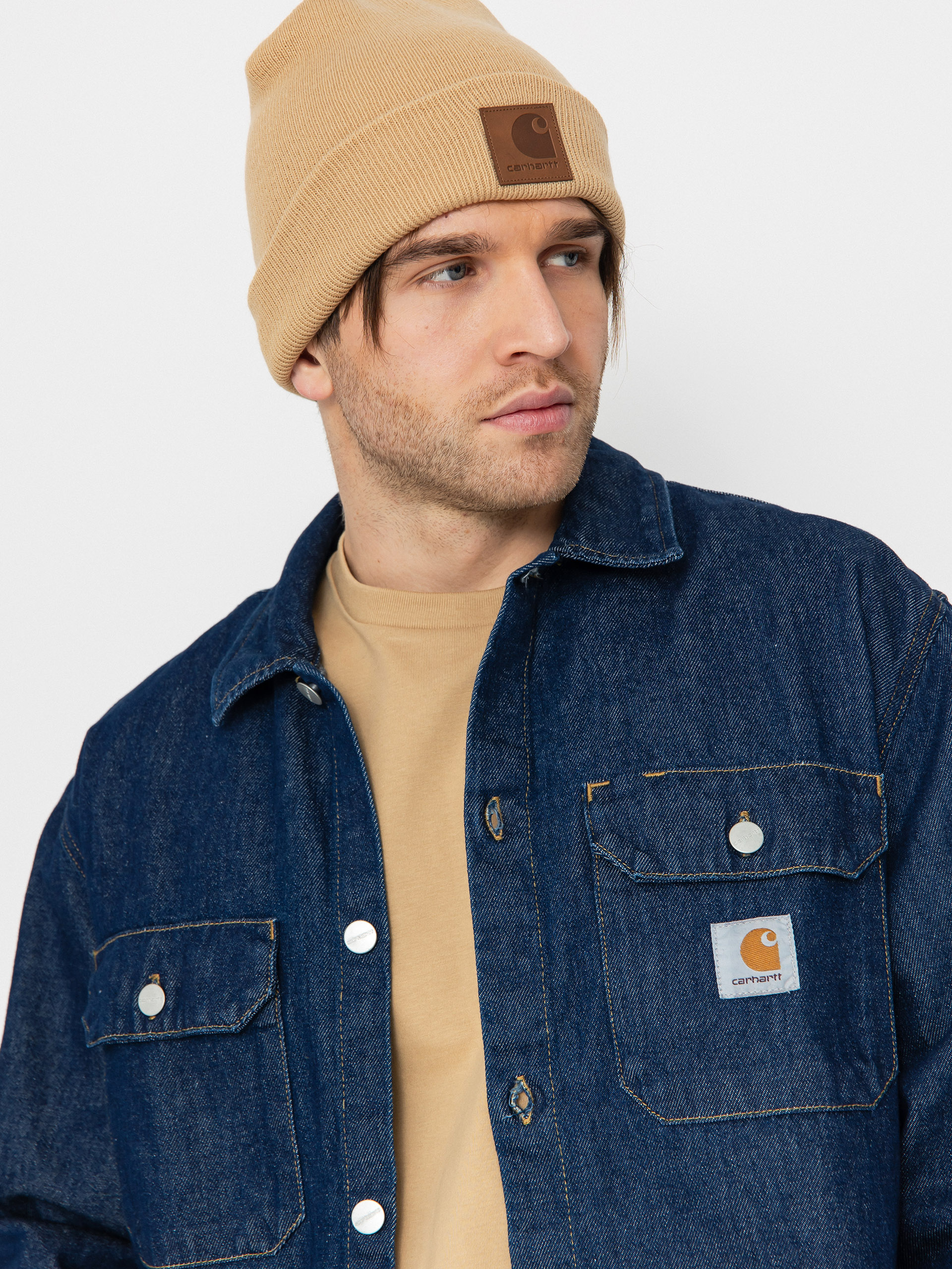 Риза Carhartt WIP Harvey (blue)