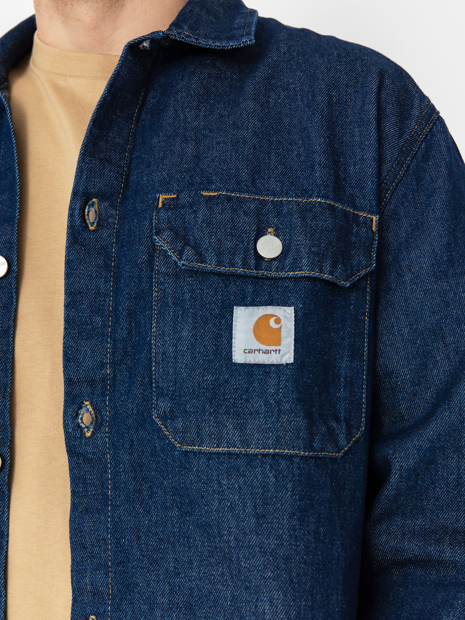 Риза Carhartt WIP Harvey (blue)
