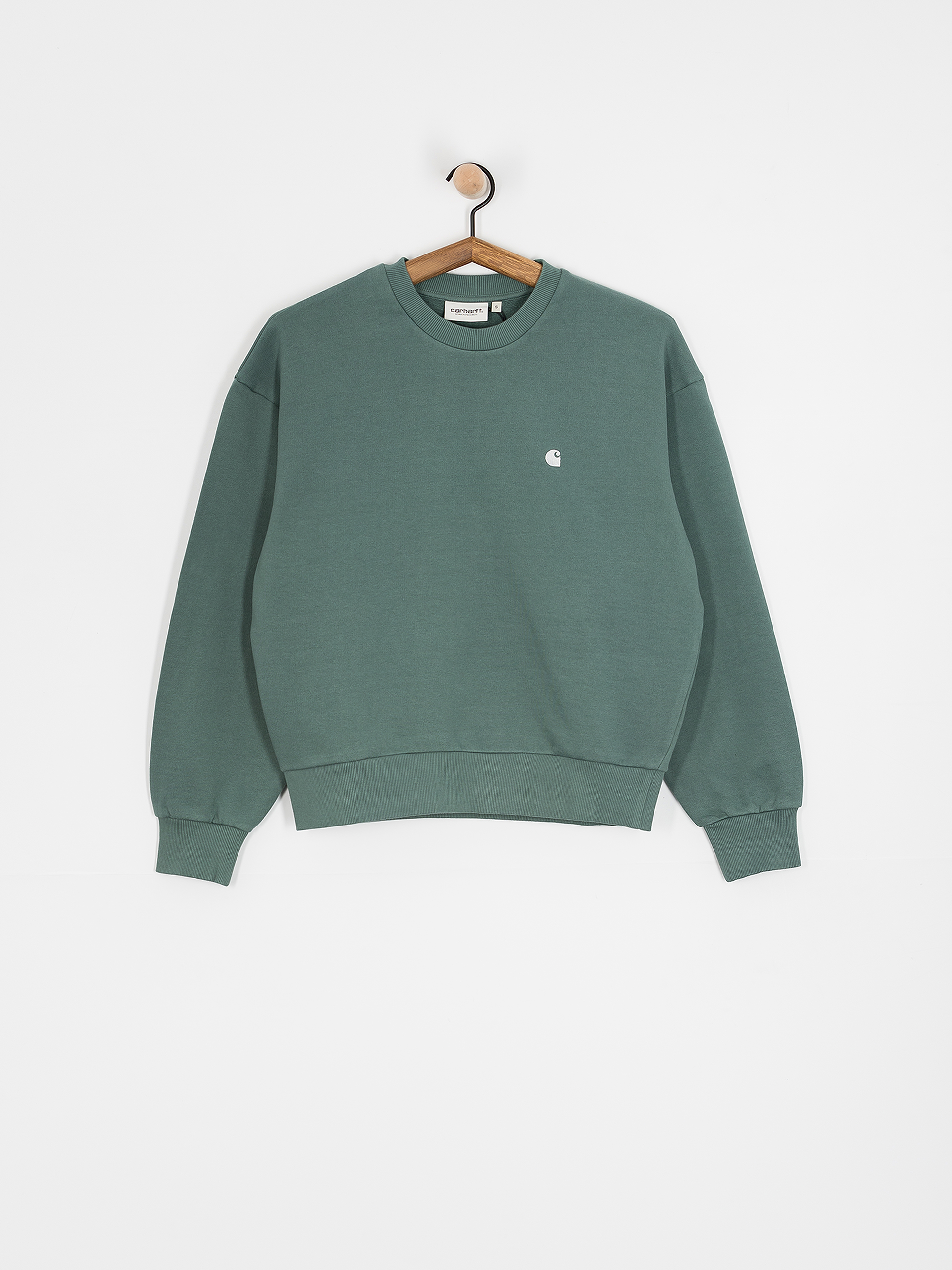 Суитшърт Carhartt WIP Casey Wmn (silver pine/silver)