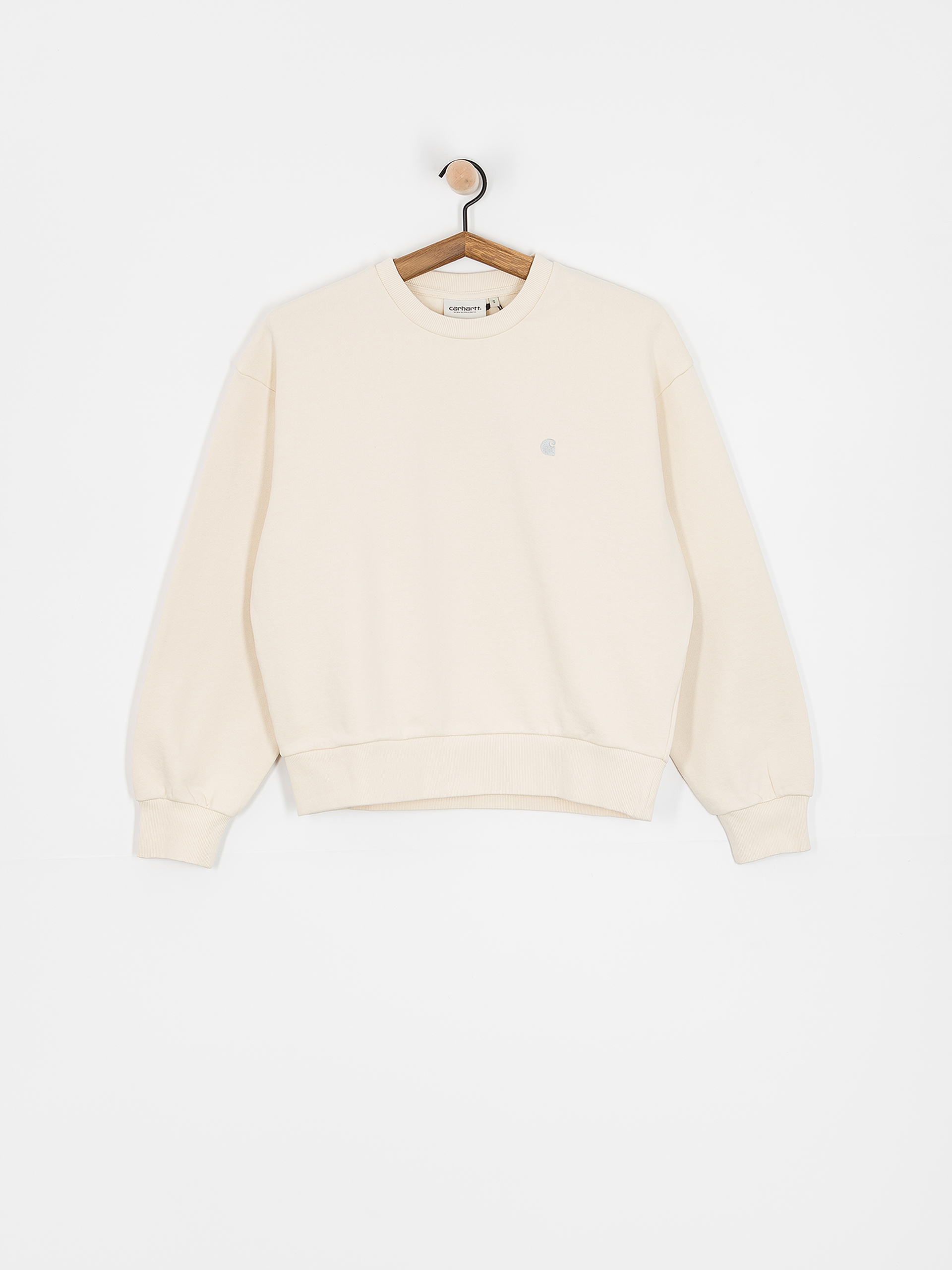 Суитшърт Carhartt WIP Casey Wmn (natural/silver)