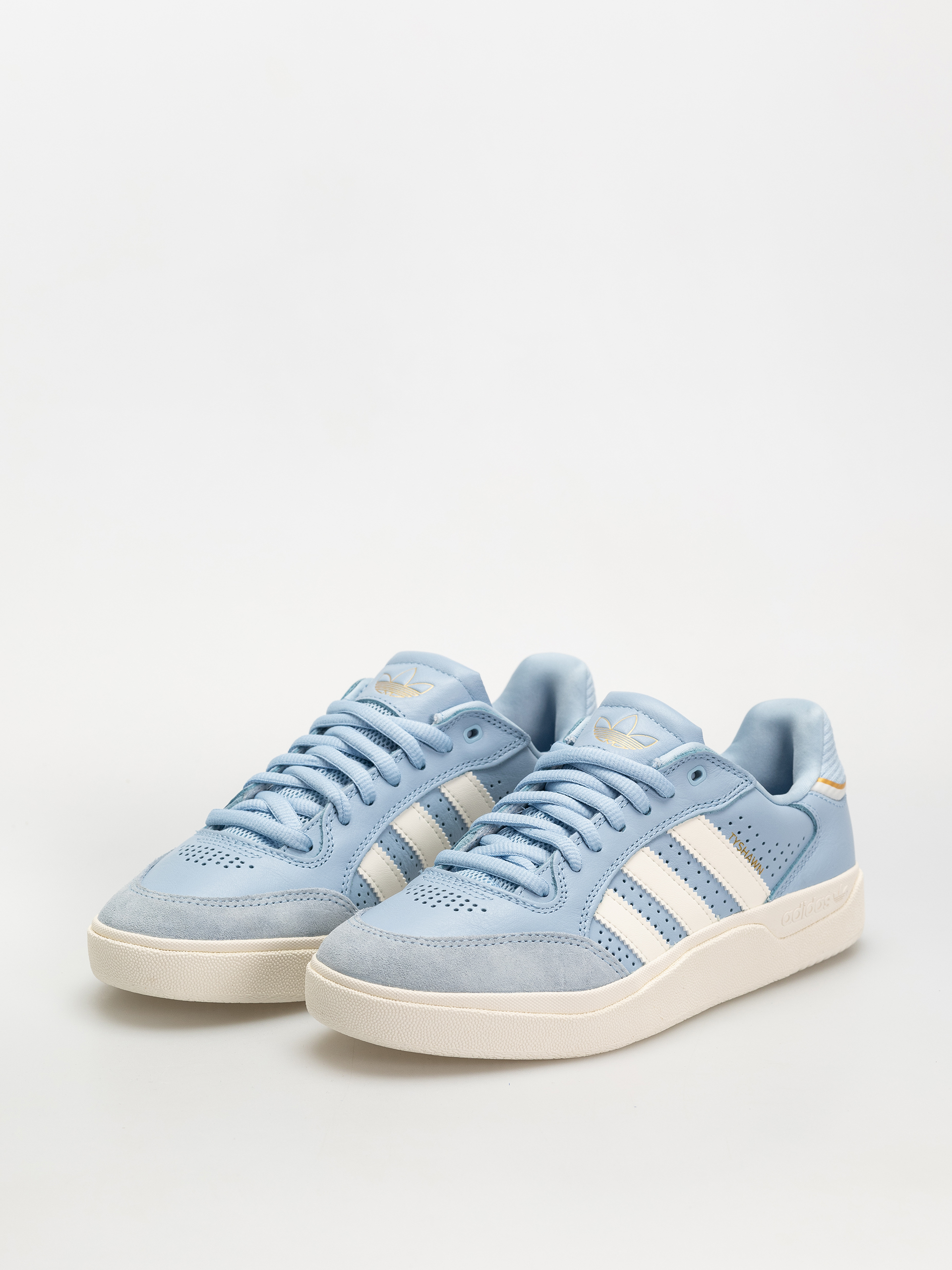 Обувки adidas Tyshawn Low (clesky/cwhite/goldmt)