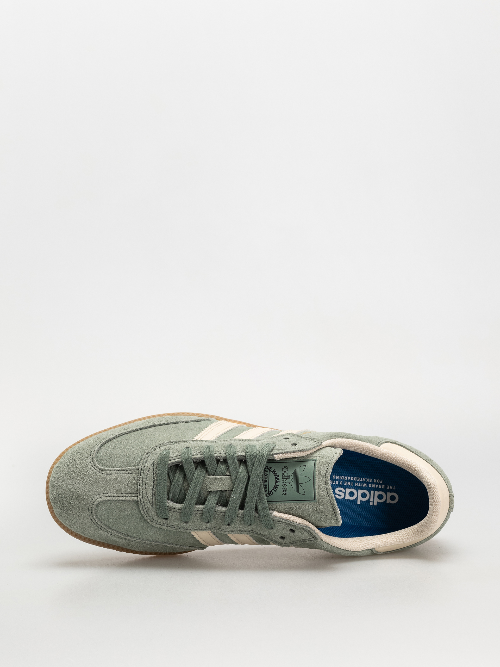 Обувки adidas Samba Adv (silgrn/wonwhi/goldmt)