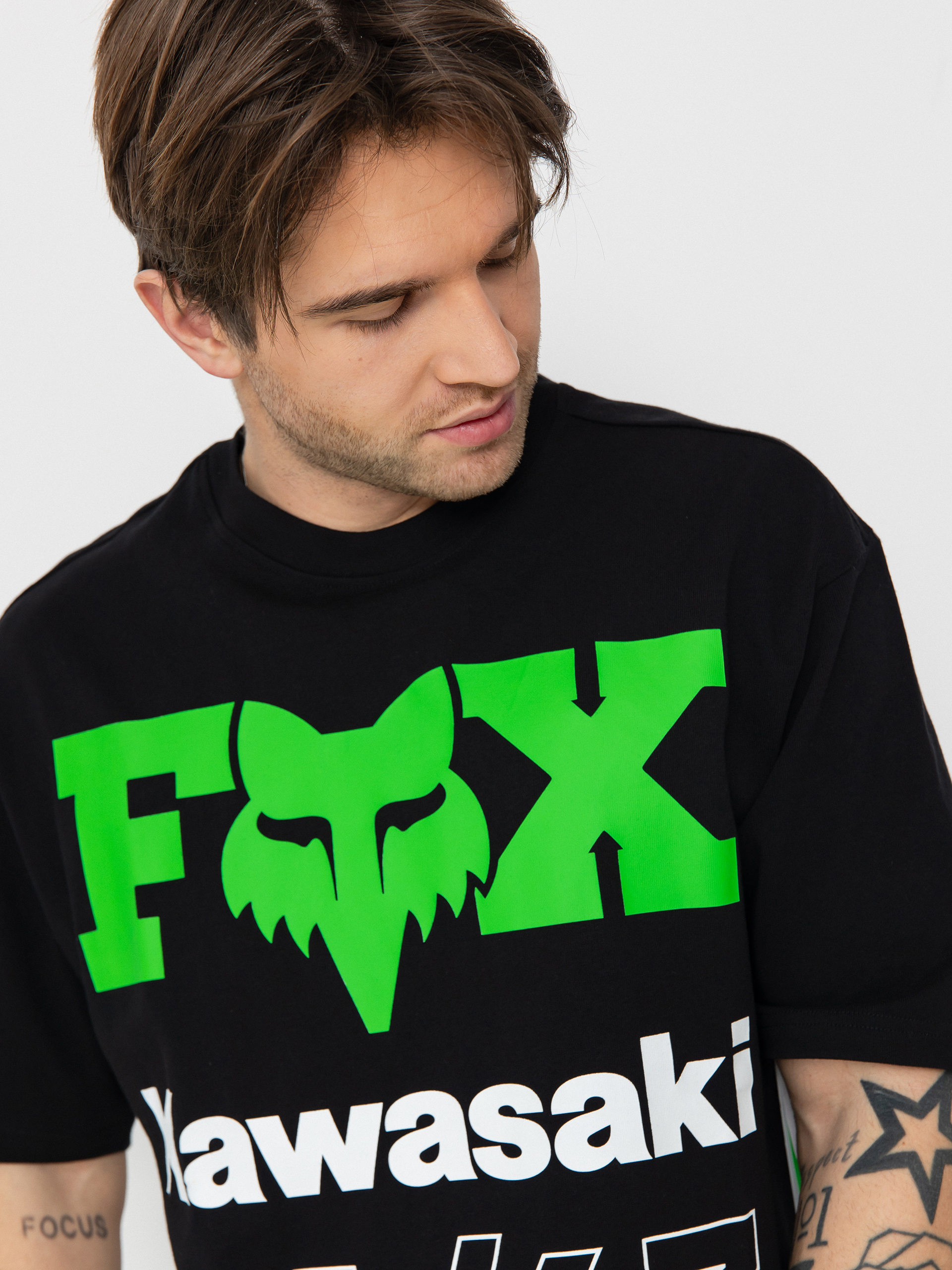 Тениска Fox Kawi Oversized (black)